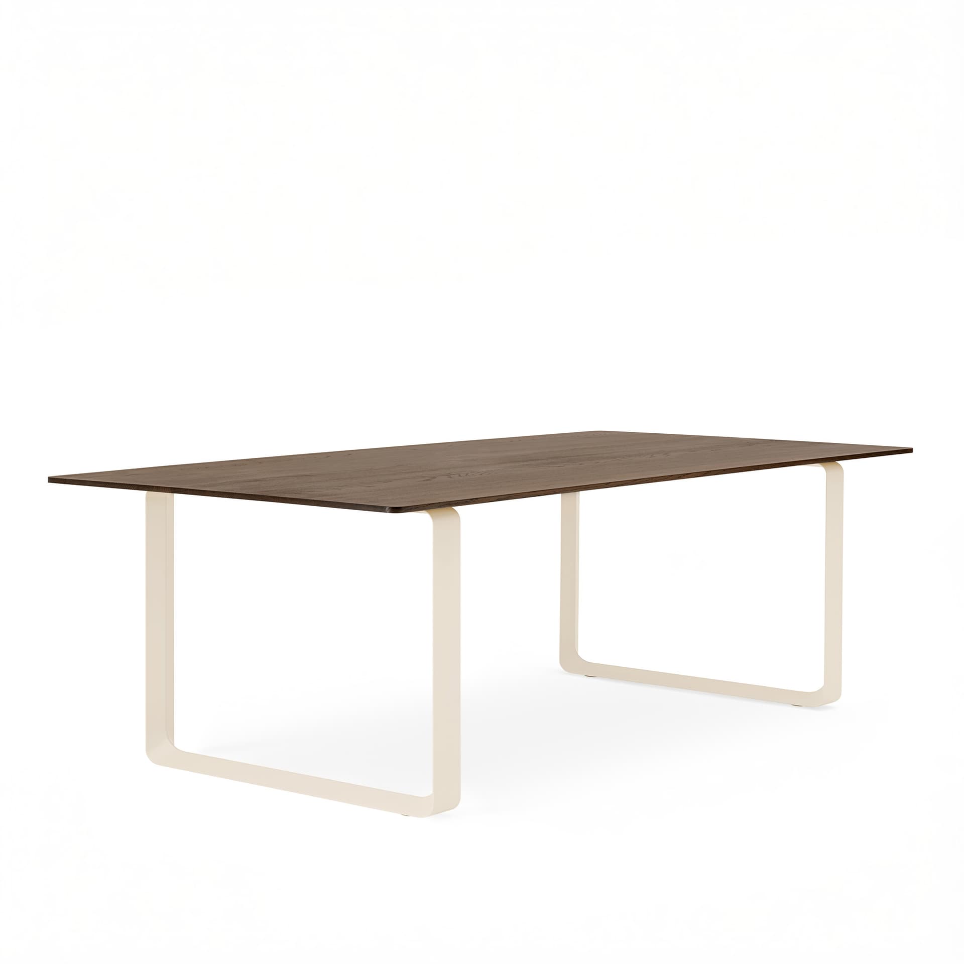 Muuto 70/70 spisebord 170 x 85 cm Solid smoked oak-Sand