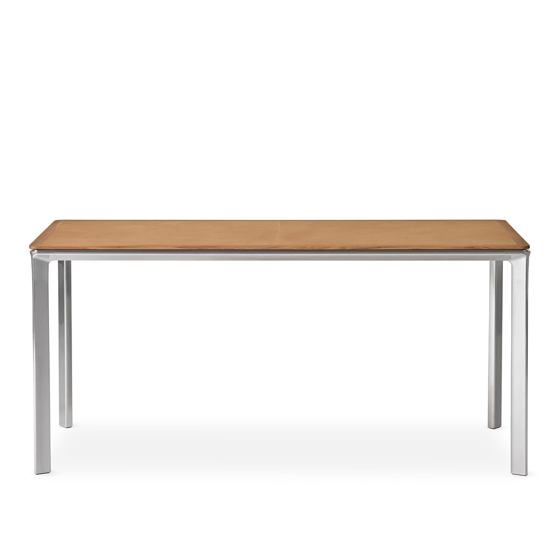 Vipp - Vipp432 Work desk, light oak w. Camel leather - Skrivebord - Beige - Metall