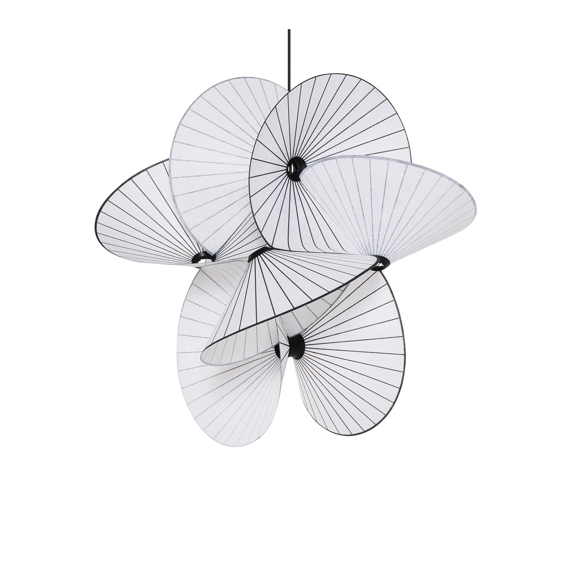 Moooi - Serpentine Light - Klyngependler - Front Design - Hvit