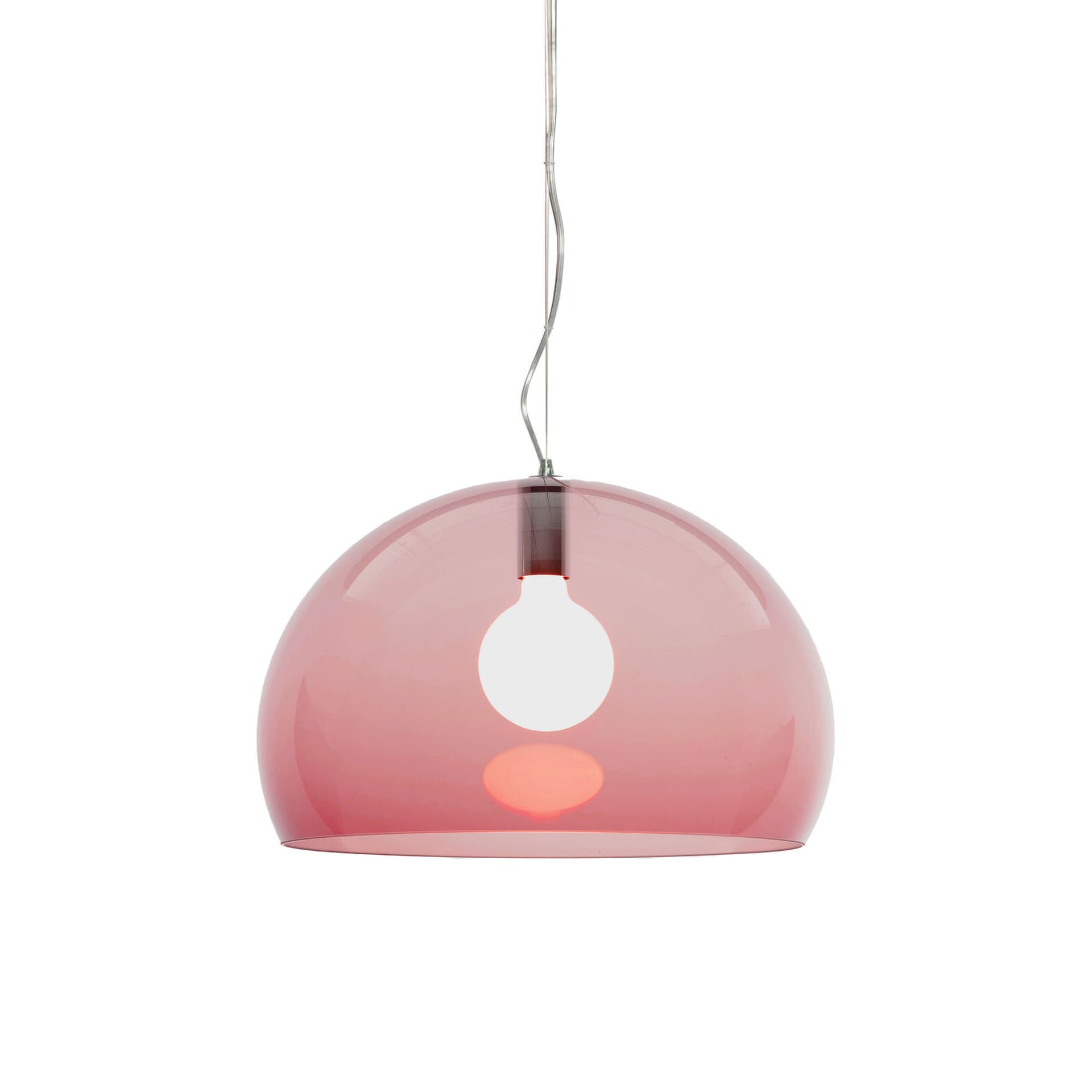 Kartell - FL/Y Pendel Burgundy