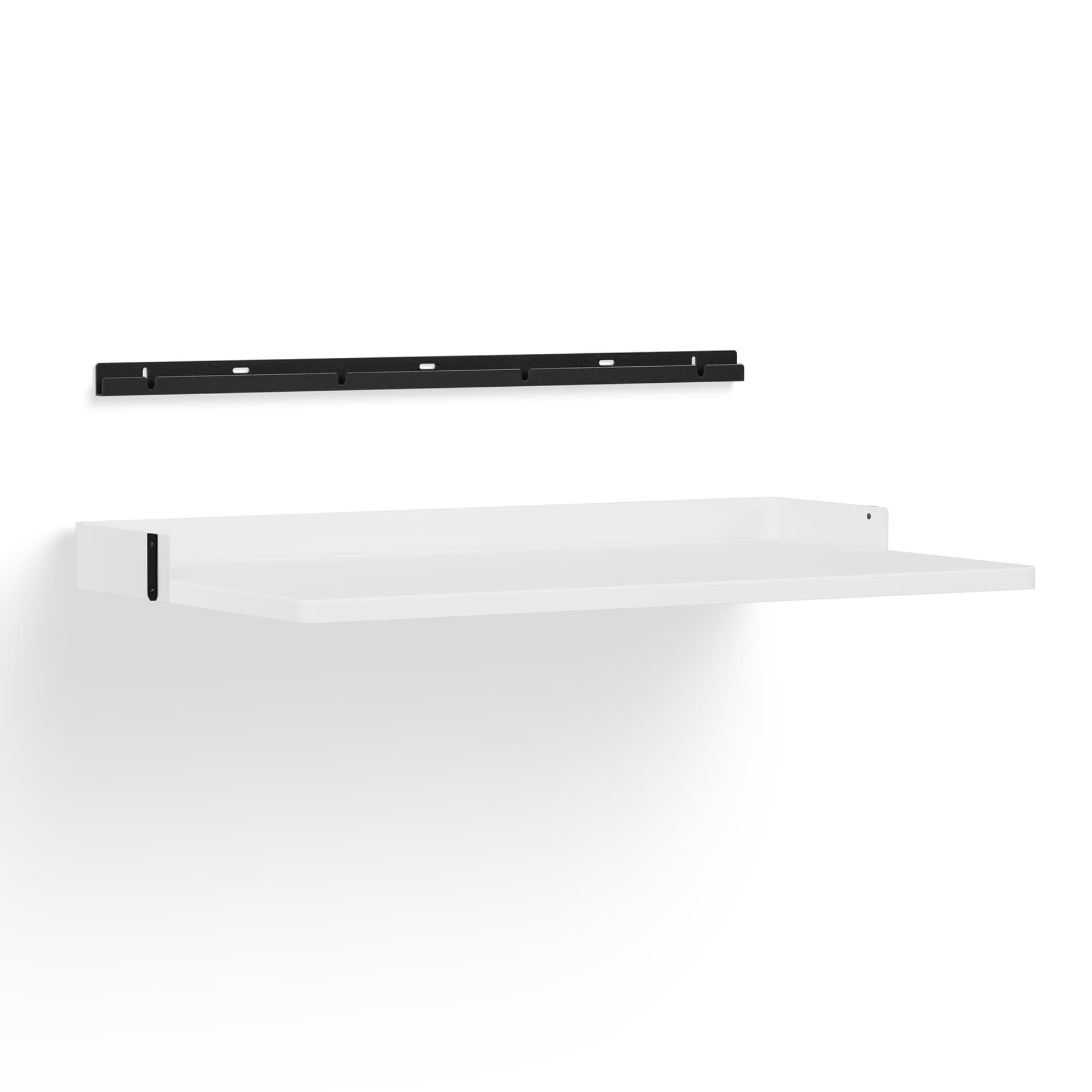 HAY - Pier System Work Shelf - White Powder Coated Steel - Hyller & Hyllesystemer - Hvit - Metall