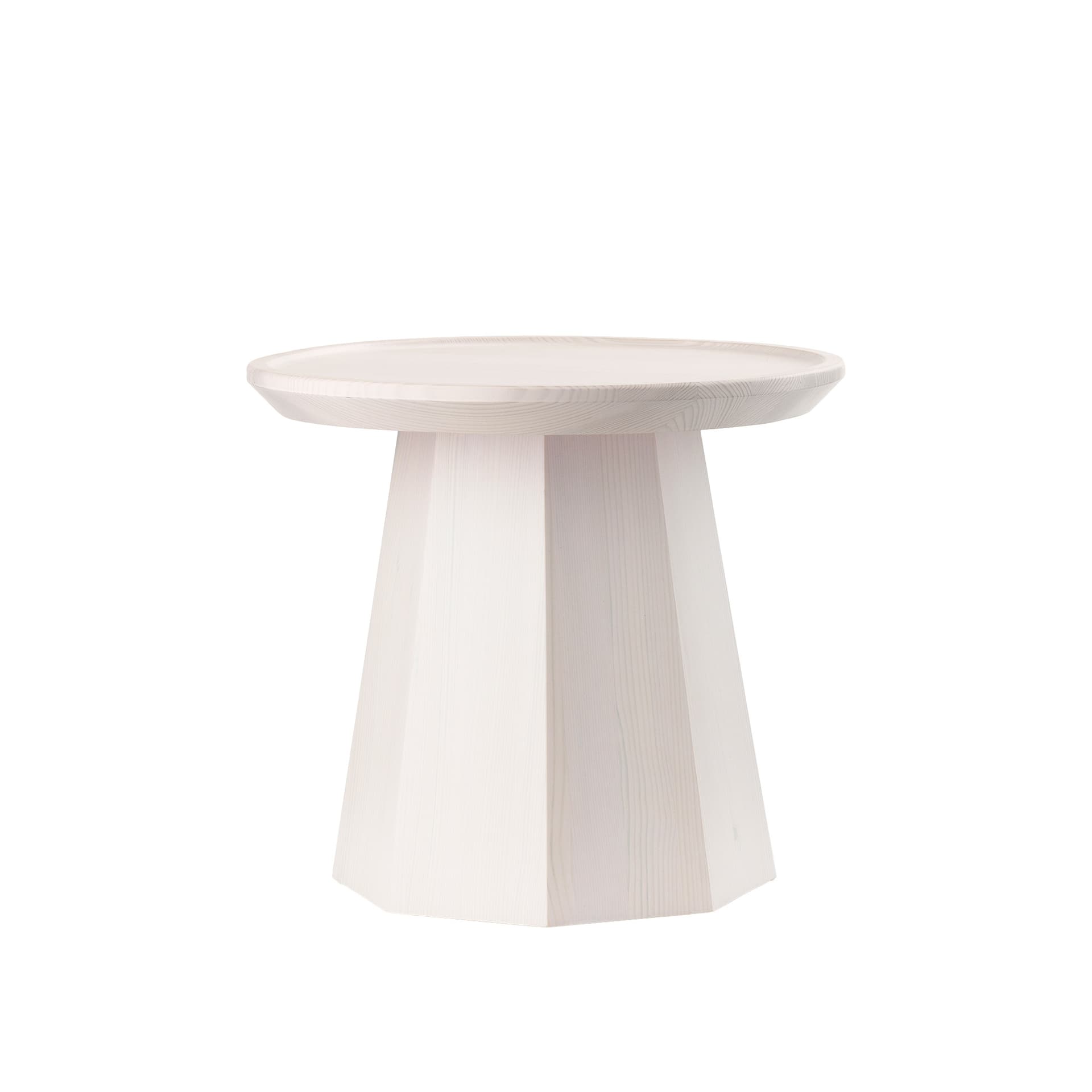 Normann Copenhagen - Pine Table Small Rose - Småbord & sidebord - Simon Legald - Rosa - Tre
