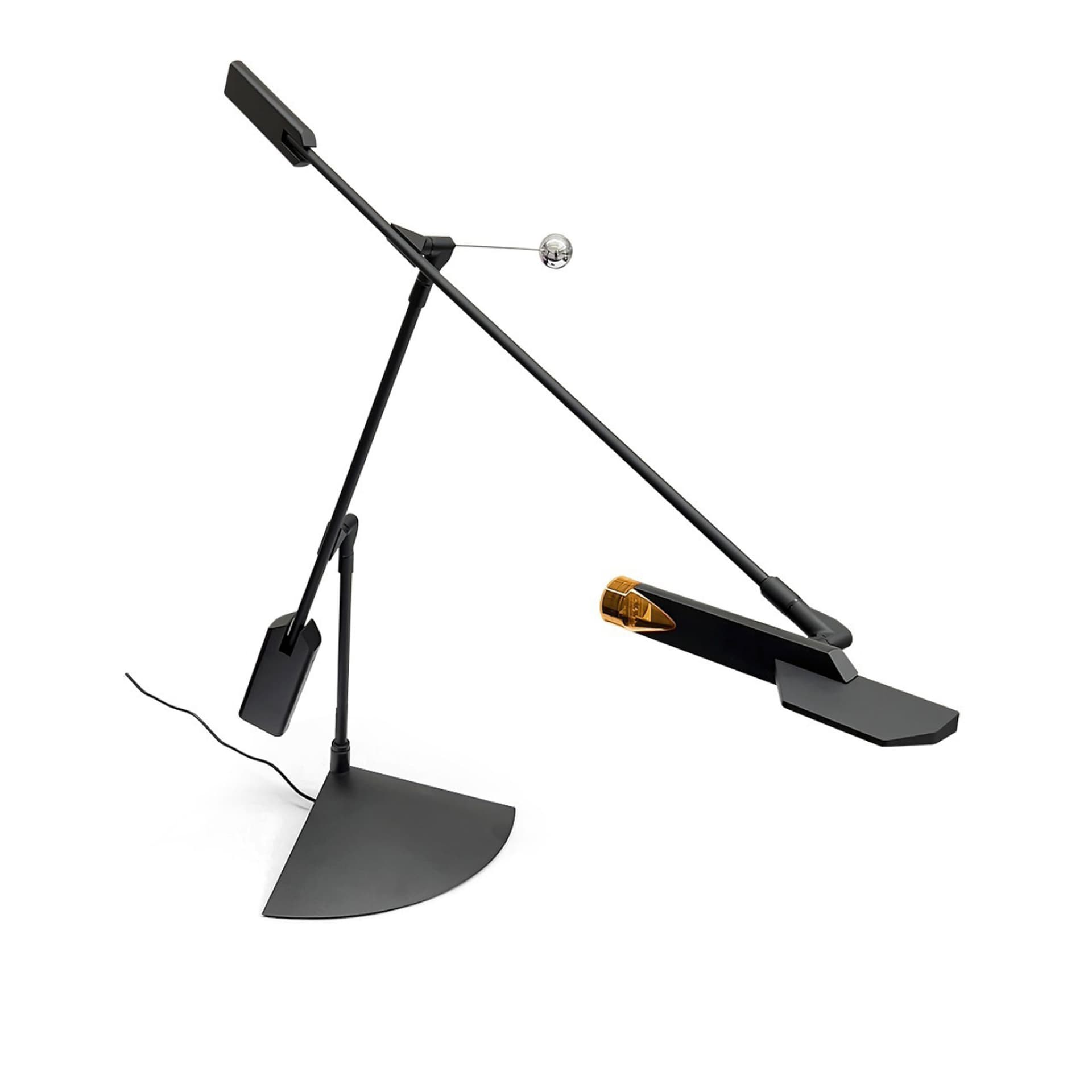 Stilnovo - Halley LED-bordlampe, svart, utstrekning 100 cm