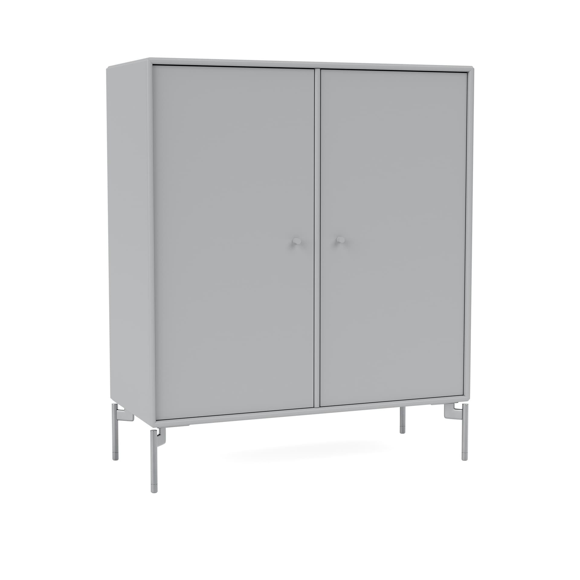 Montana - Cover Cabinet 02-Fjord Matt Chrome - Oppbevaringsskap - Peter J. Lassen - Blå - Tre