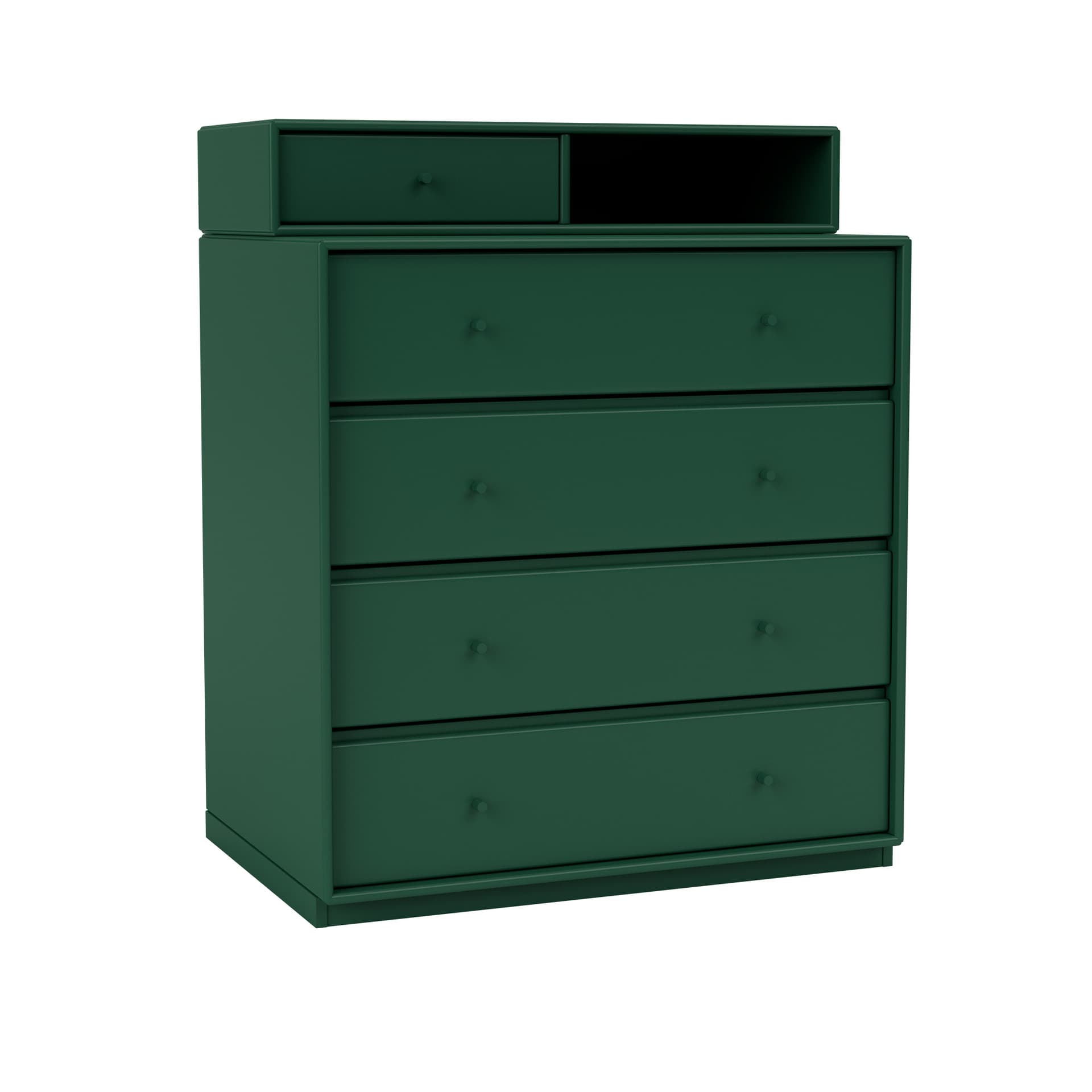 Montana - Keep Chest Of Drawers 136-Pine 06 Plinth 3 cm - Skjenker - Peter J. Lassen - Grønn - Tre