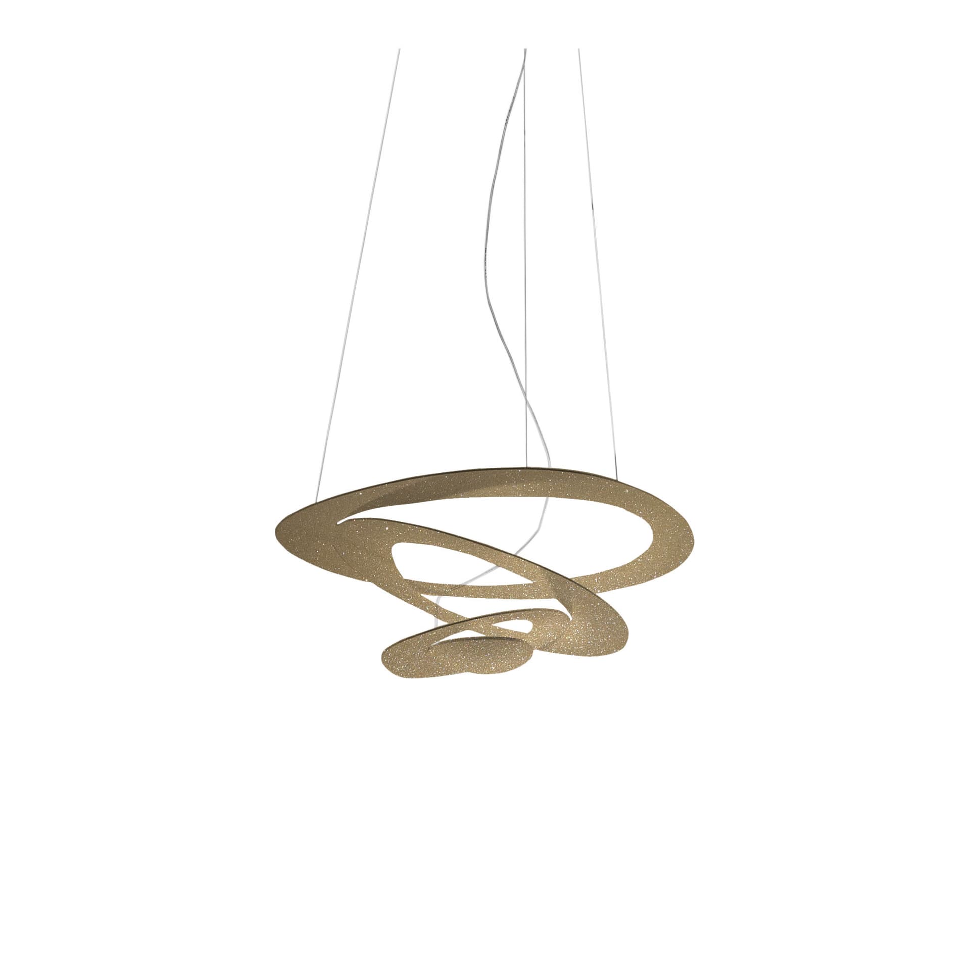 Artemide - Pirce Micro Led Pendellampa 3000K Guld - Pendellamper - Giuseppe Maurizio Scutellà - Gull