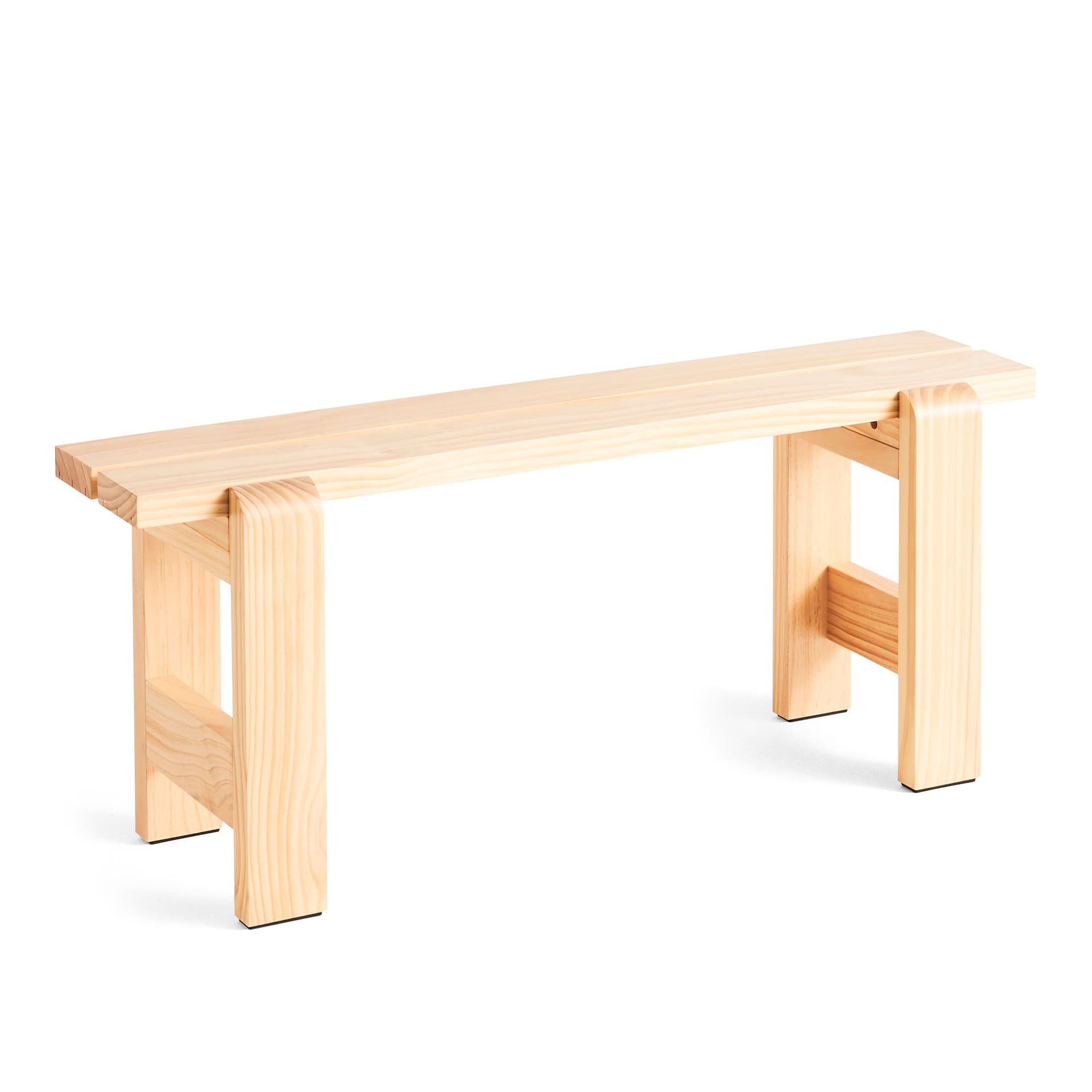 HAY - Weekday Bench 111x23 cm / Water-Based Lacquer Pinewood - Hagebenker & sofaer - Hannes & Fritz - Tre farget - Tre