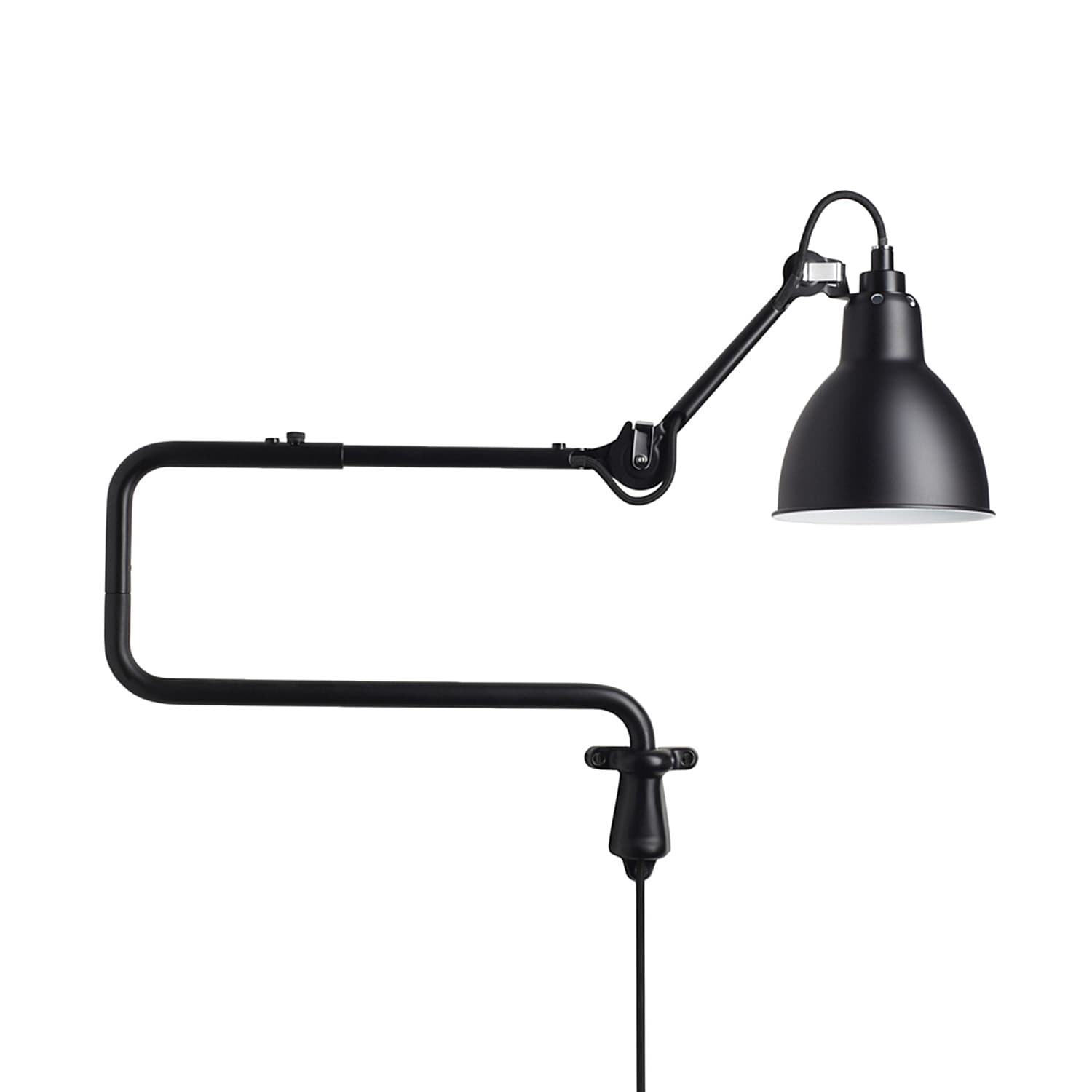 Lampe Gras - 303 Vegglampe Svart