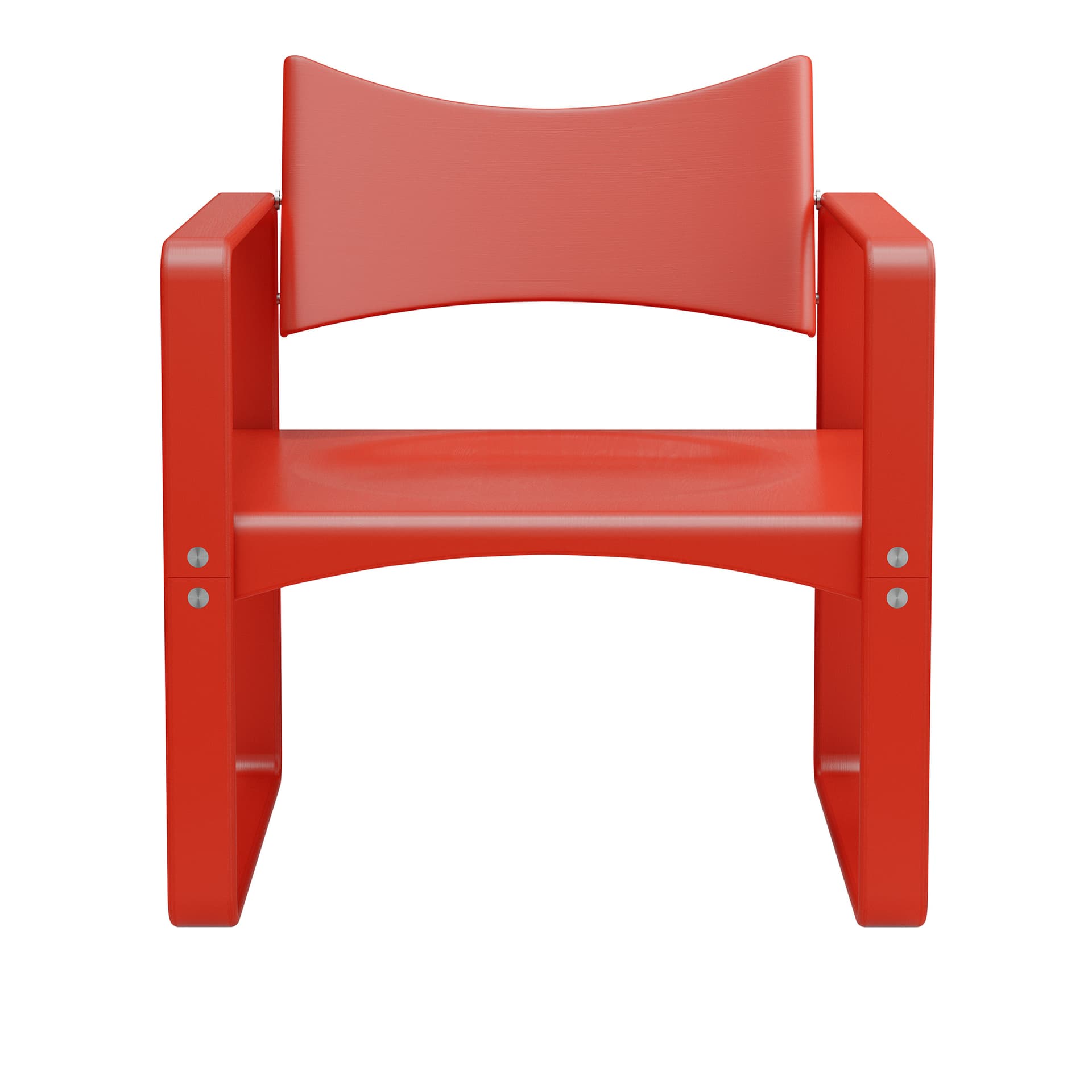 Verpan - Series 270 F Armchair Red - Lenestoler - Verner Panton - Rød - Tre