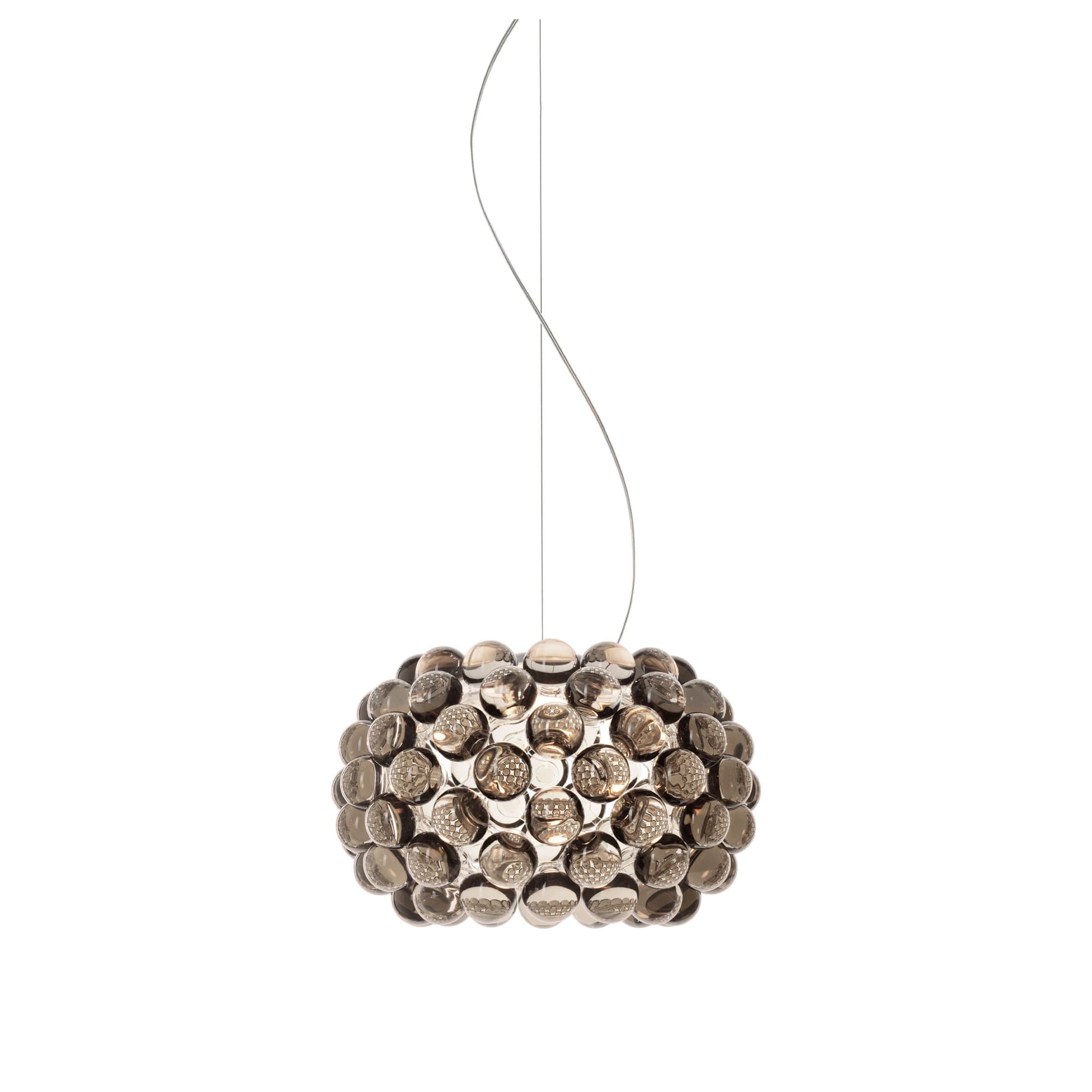 Foscarini - Caboche Plus Piccola LED Pendel Grey