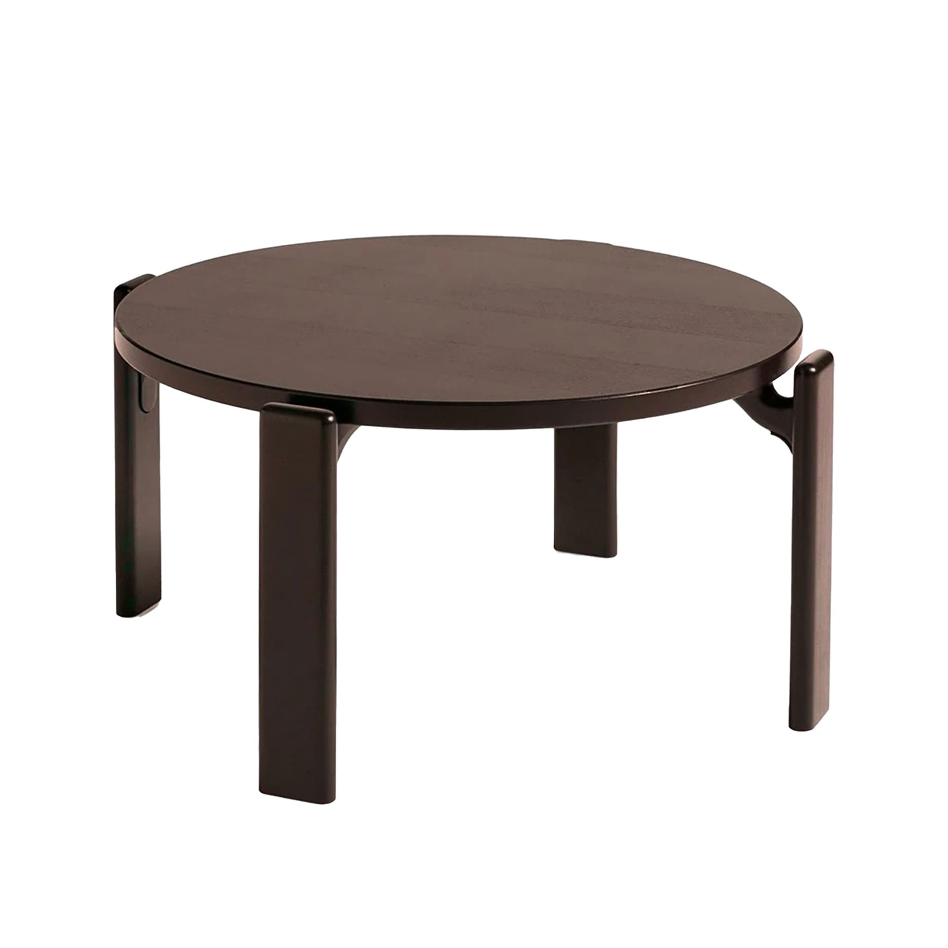 HAY - Rey Coffee Table, 66,5xH32 REY22, Umber water-based lacquered beech - Sofabord - Bruno Rey - Brun - Tre
