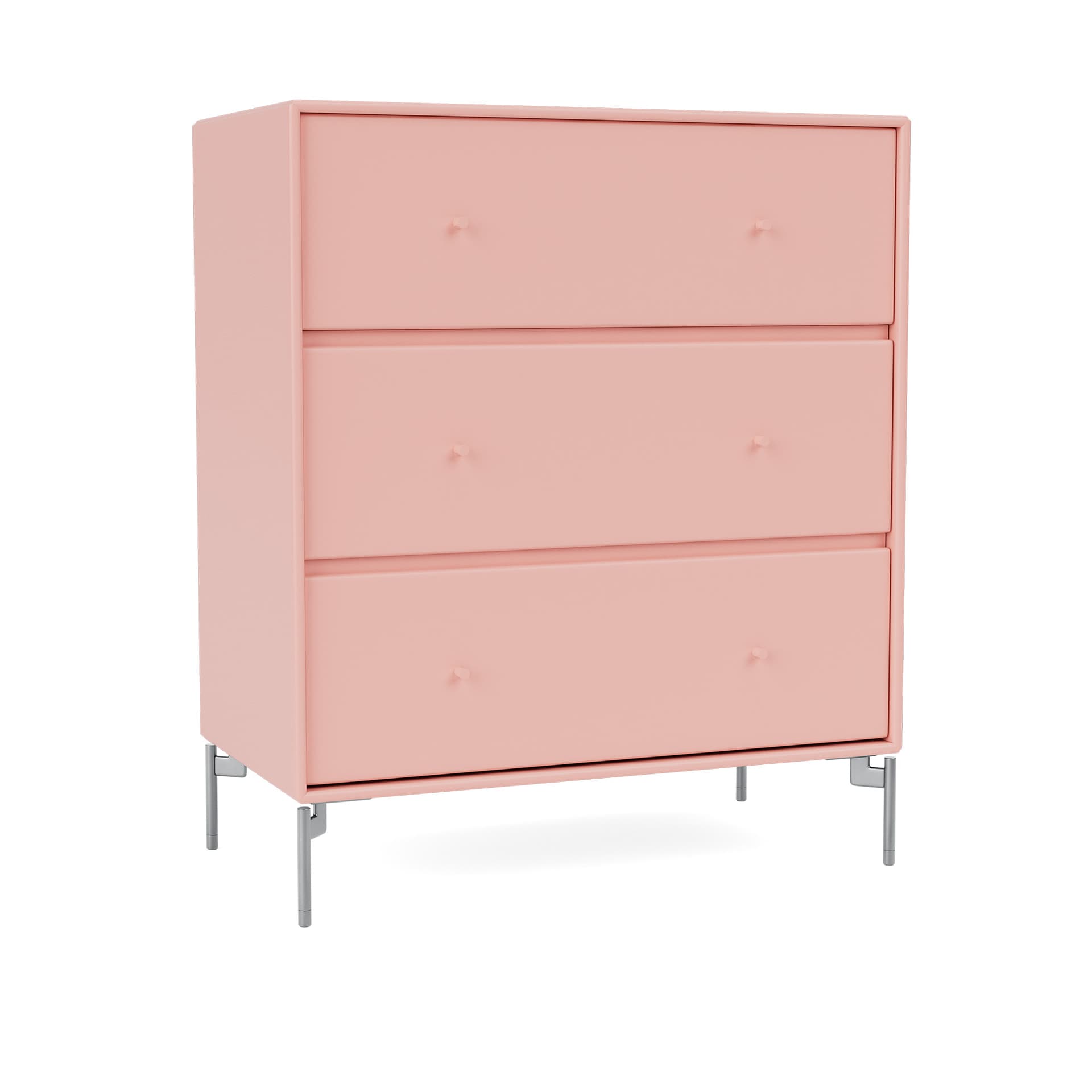 Montana - Carry Dresser 167-Ruby Matt Chrome - Skjenker - Peter J. Lassen - Rosa - Tre