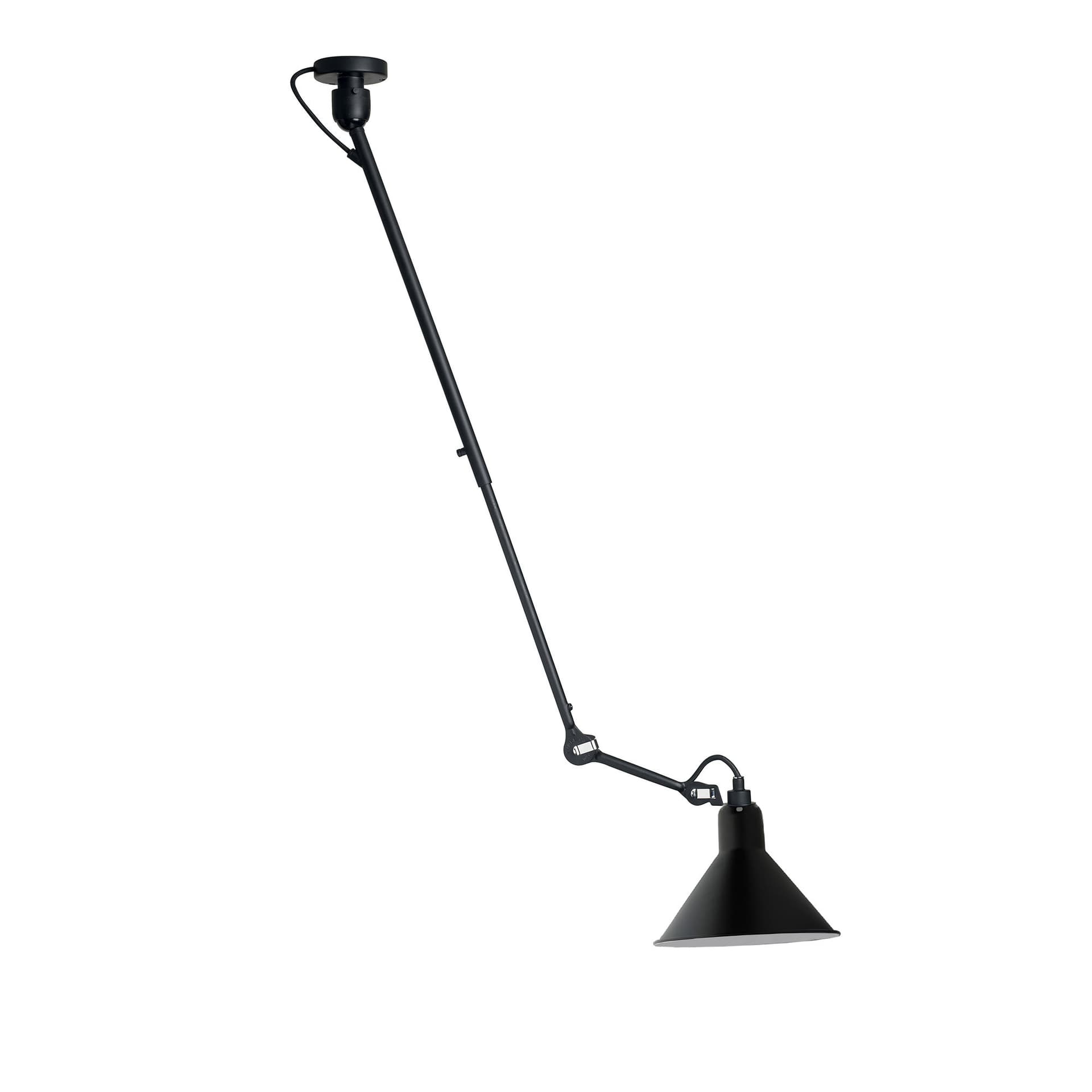 Lampe Gras - 302 Taklampe Svart (Conic)