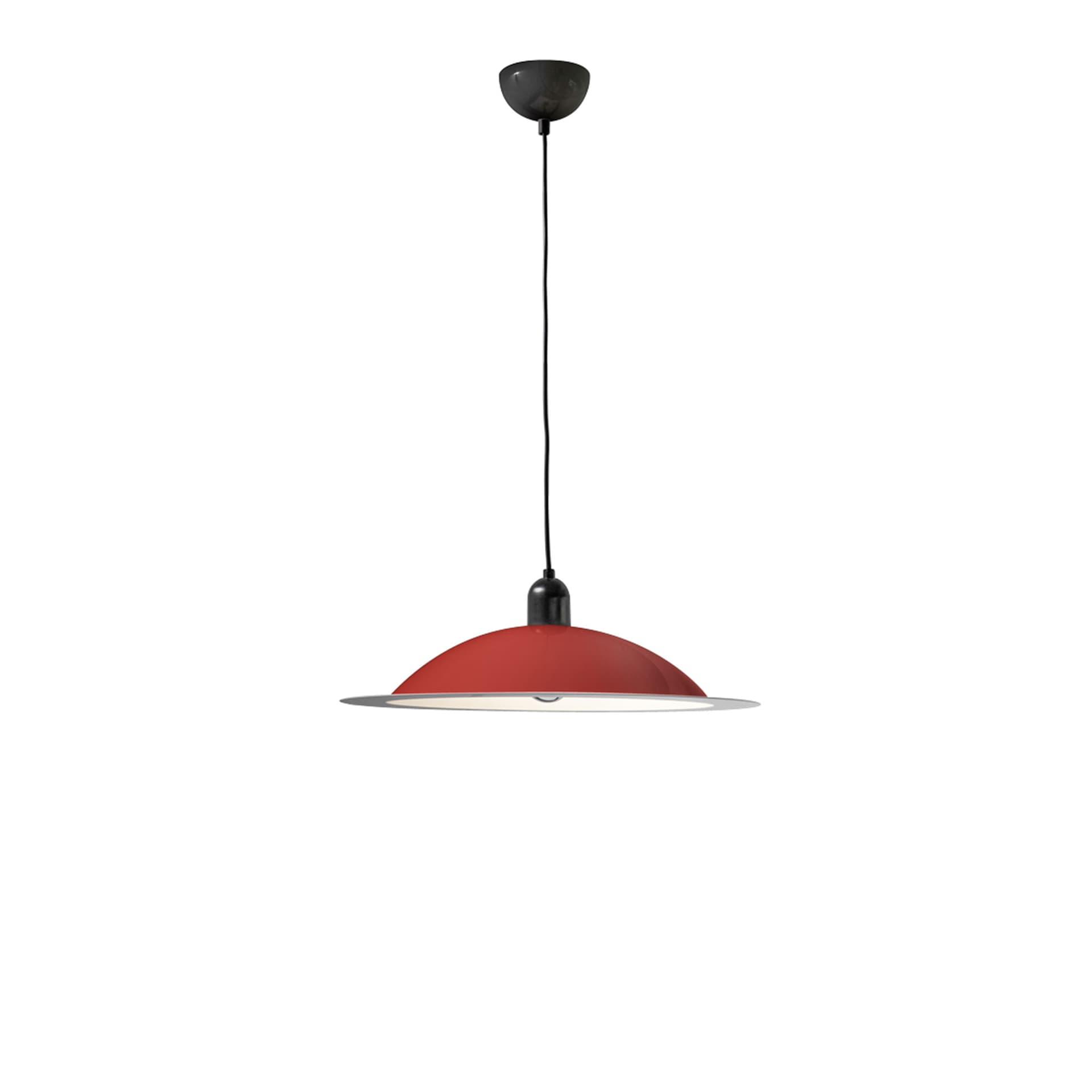 Stilnovo - Lampiatta LED-hengelampe, korall, Ø 50 cm