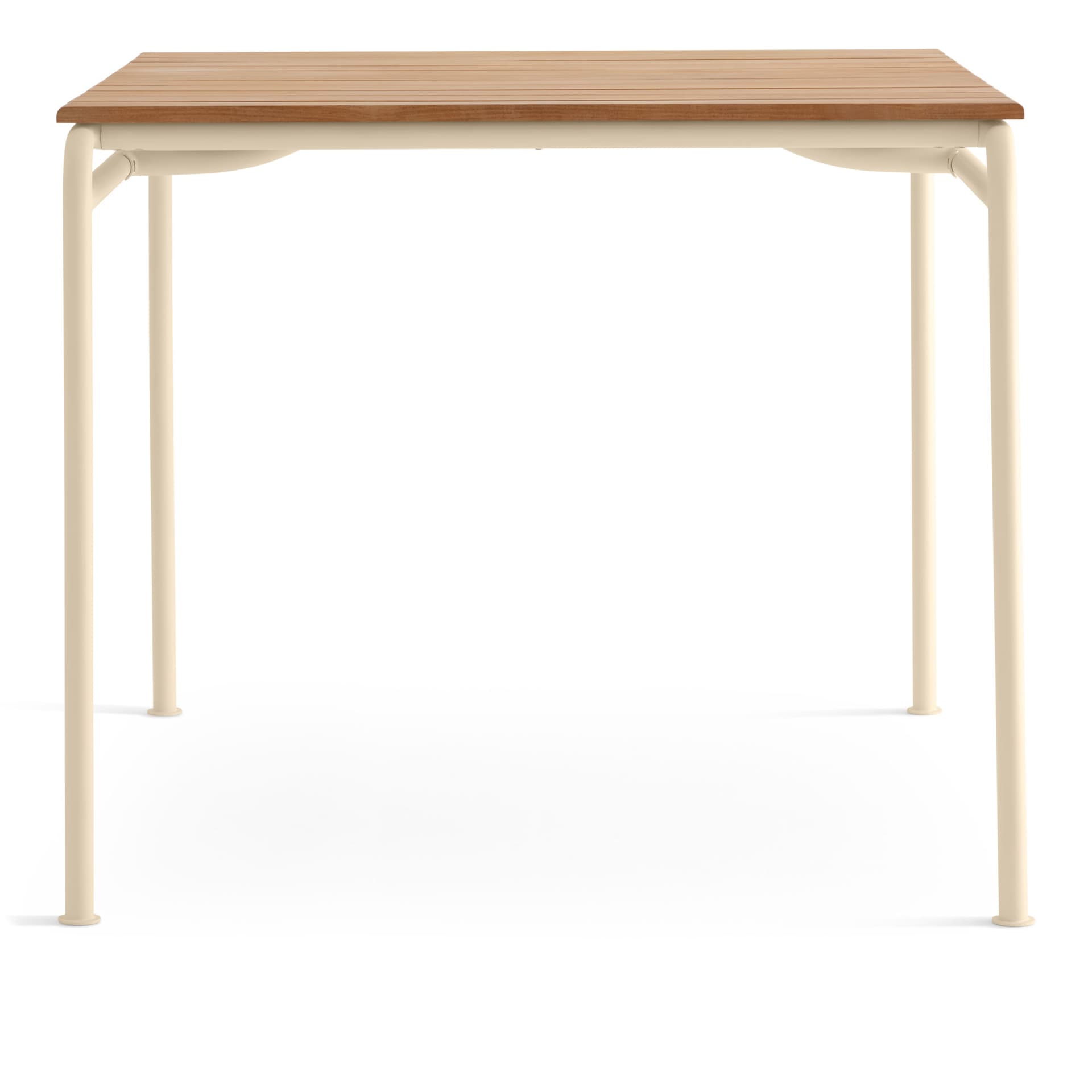A Huseby - Kallio Outdoor Dining Table Small Ivory - Utendørs spisebord - Sami Kallio - Tre farget - Metall/Tre