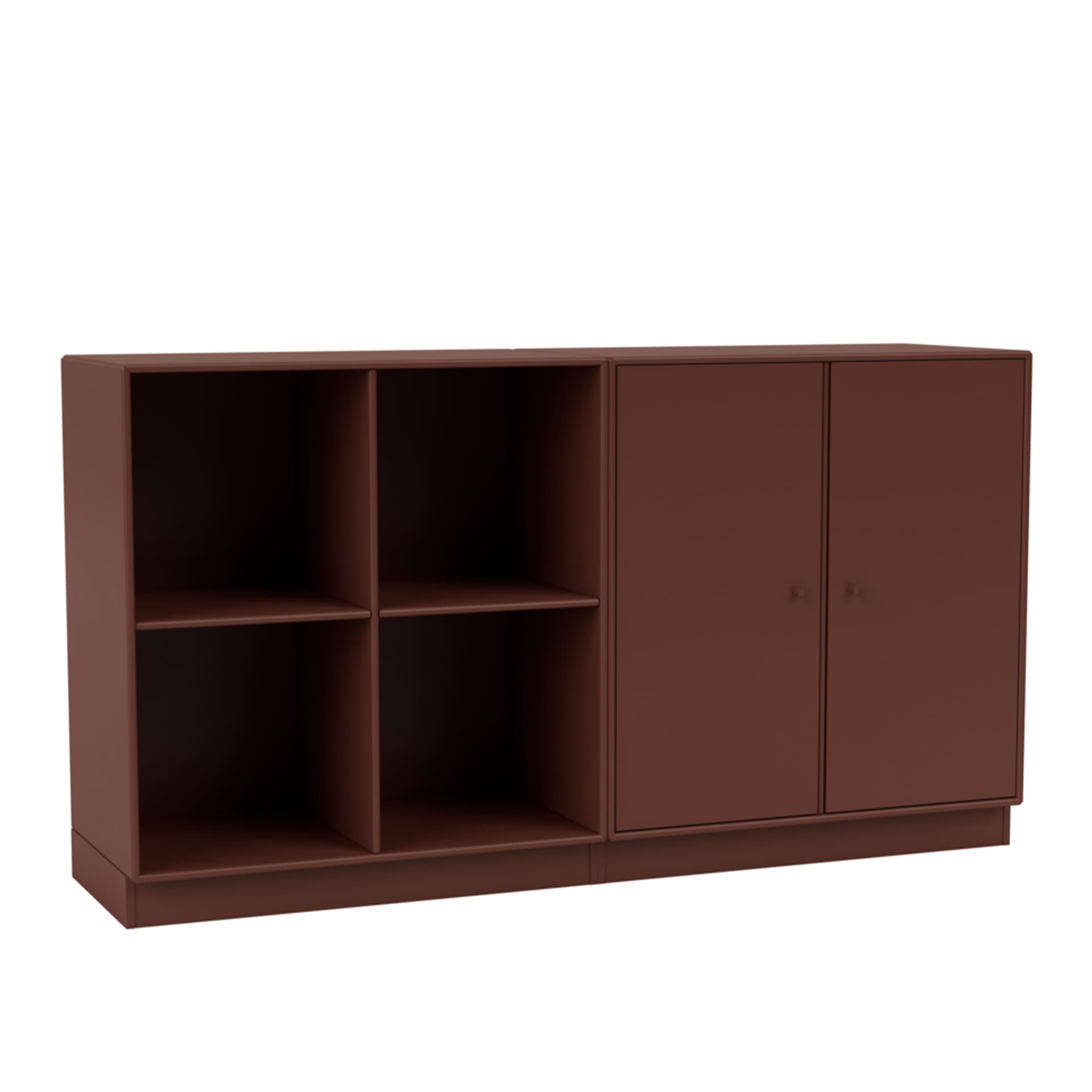 Montana - Pair Classic Sideboard 155-Masala 07 Plinth 7 cm - Sideboards - Peter J. Lassen - Brun - Tre