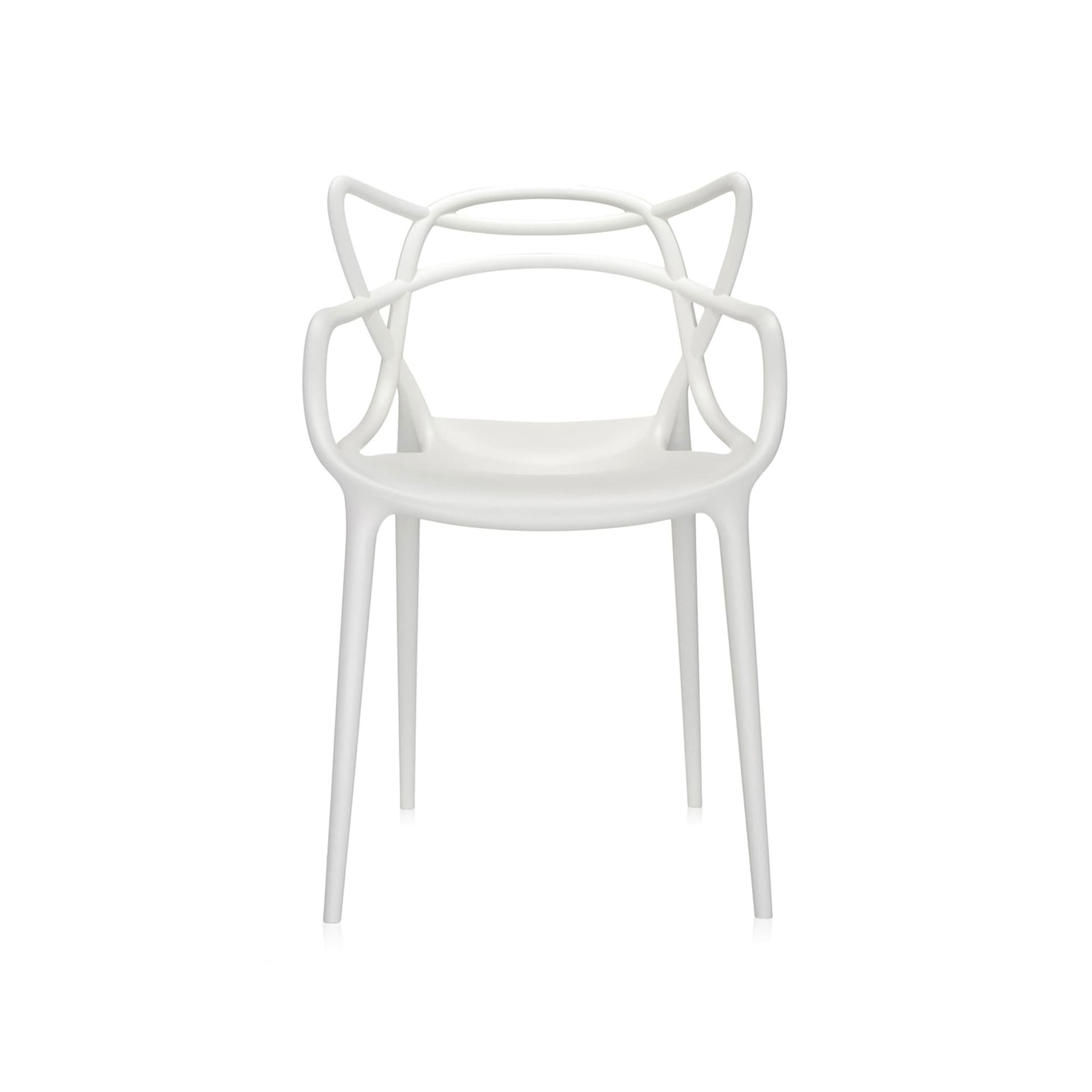 Kartell - Masters stol, hvit, høyde 83 cm