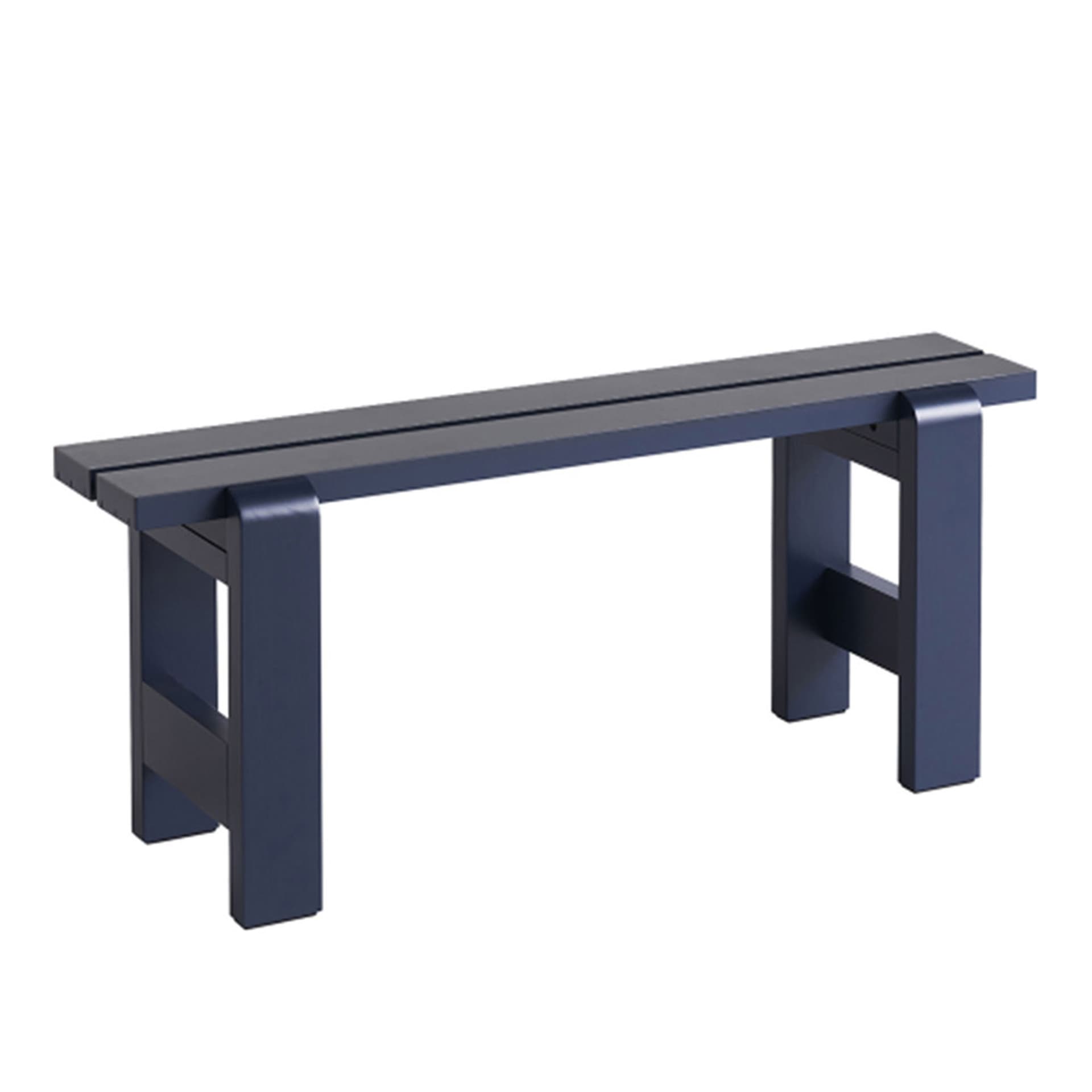HAY - Weekday Bench 111x23 cm / Steel Blue - Hagebenker & sofaer - Hannes & Fritz - Blå - Tre