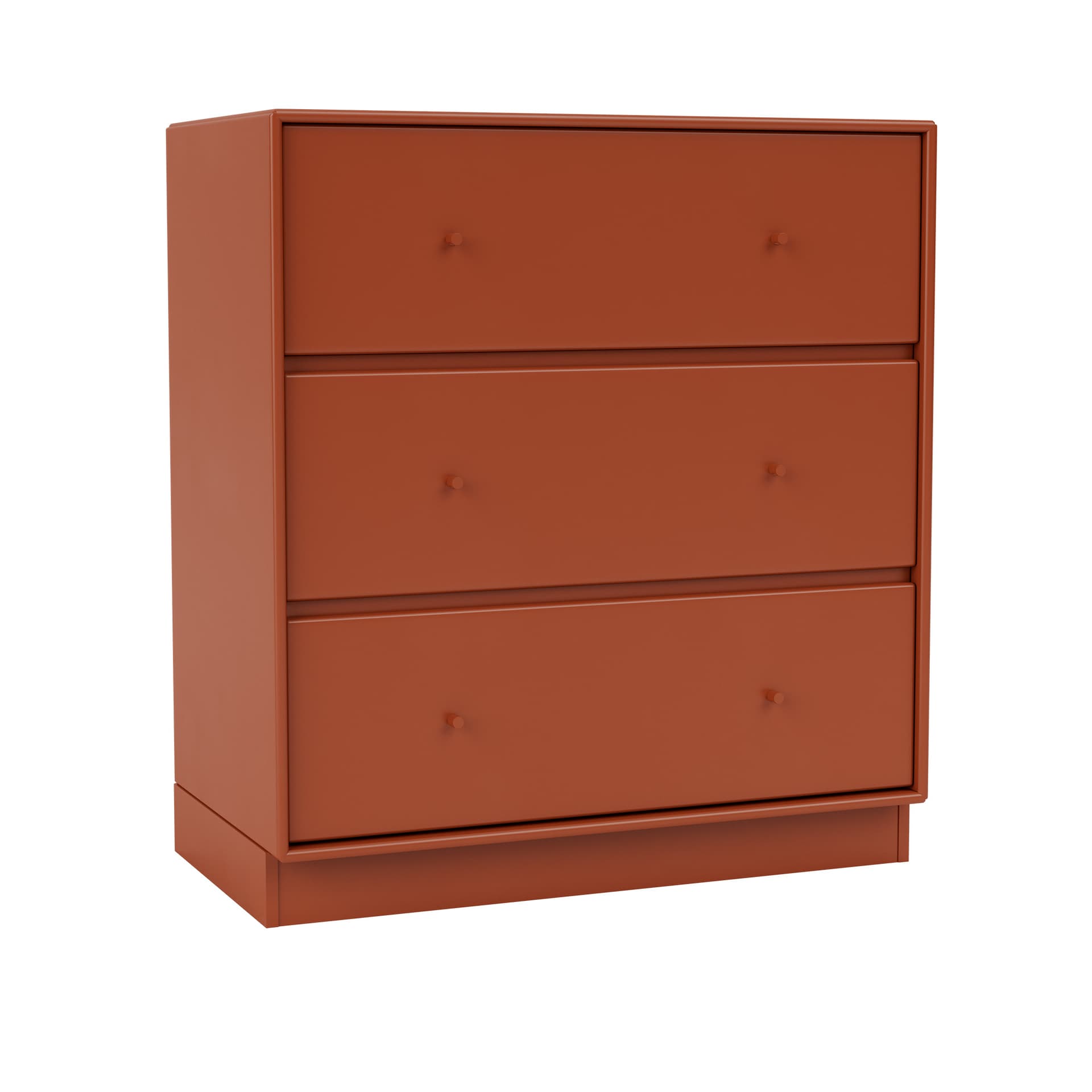 Montana - Carry Dresser 162-Hokkaido 07 Plinth 7 cm - Skjenker - Peter J. Lassen - Rød - Tre
