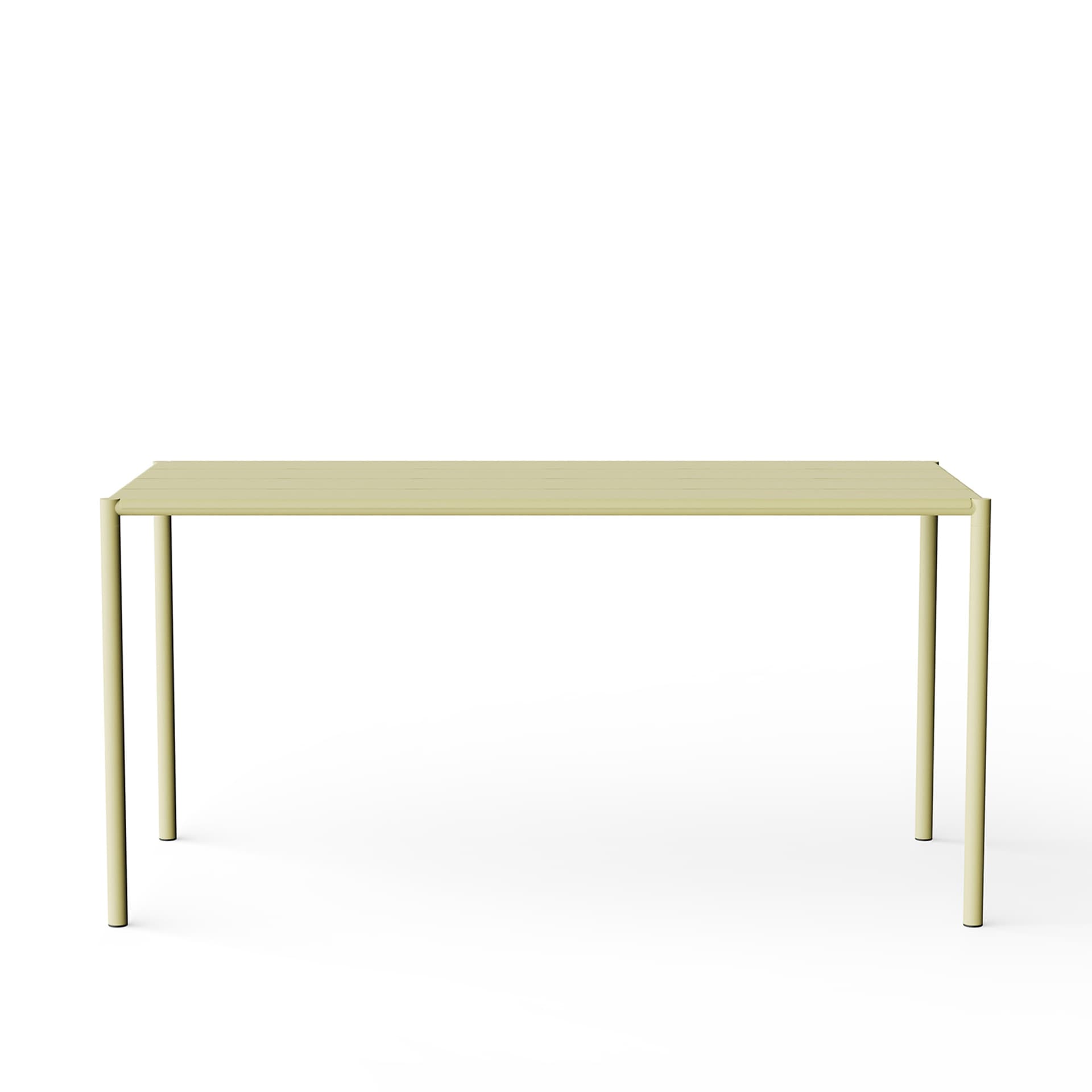 NINE - Sine - Dining Table 1510 x 755 Yellow - Utendørs spisebord - Note Design Studio - Gul - Metall