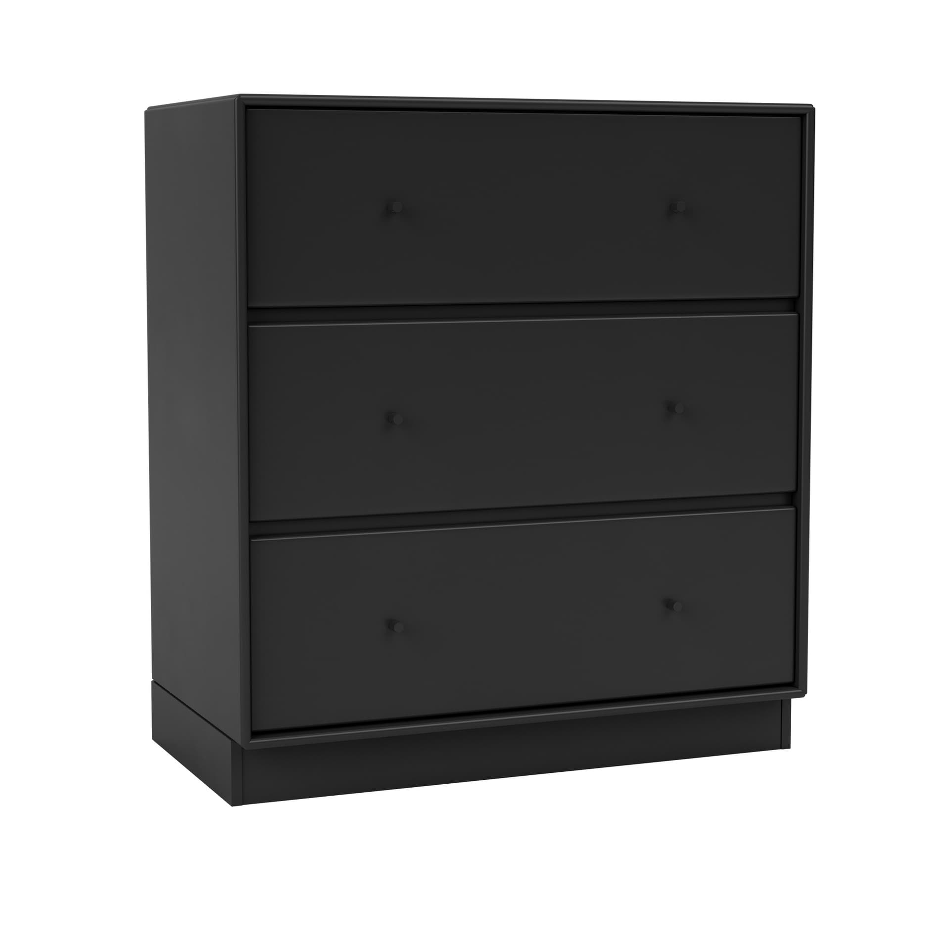 Montana - Carry Dresser 05-Black 07 Plinth 7 cm - Skjenker - Peter J. Lassen - Svart - Tre