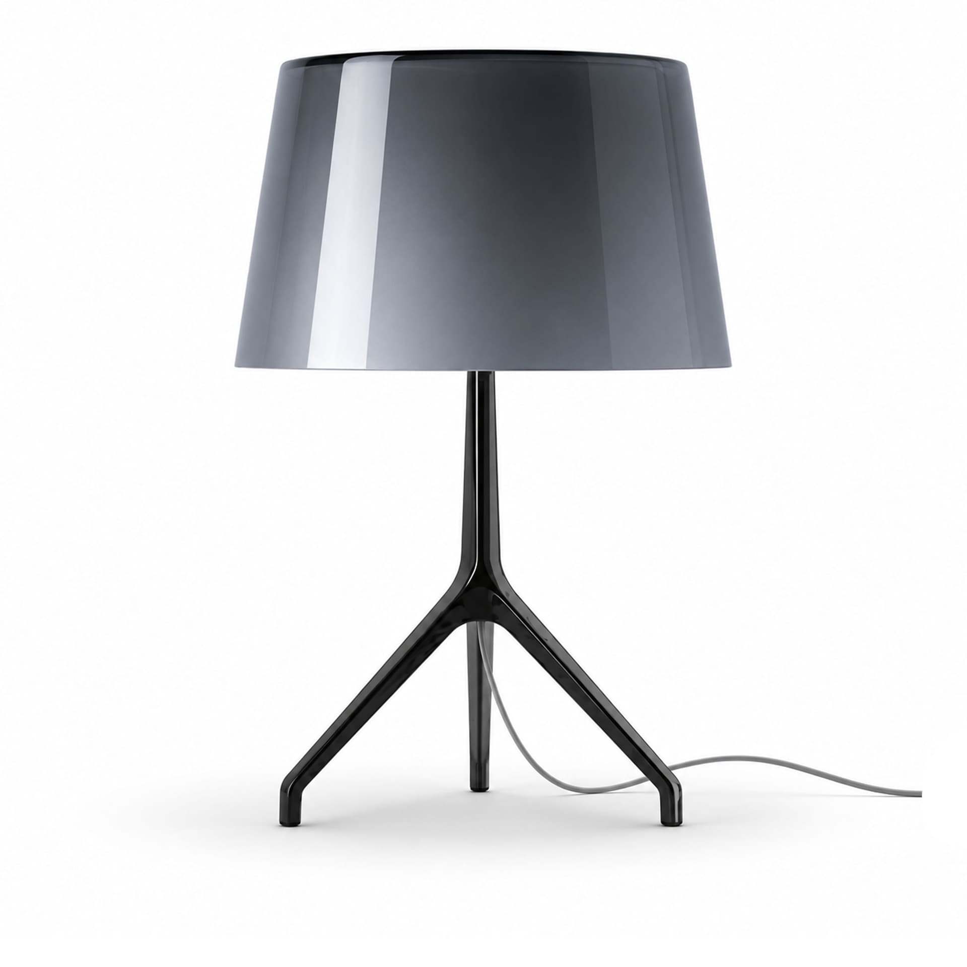 Foscarini - Lumiere XXS Bordlampe Svart Krom/Grå