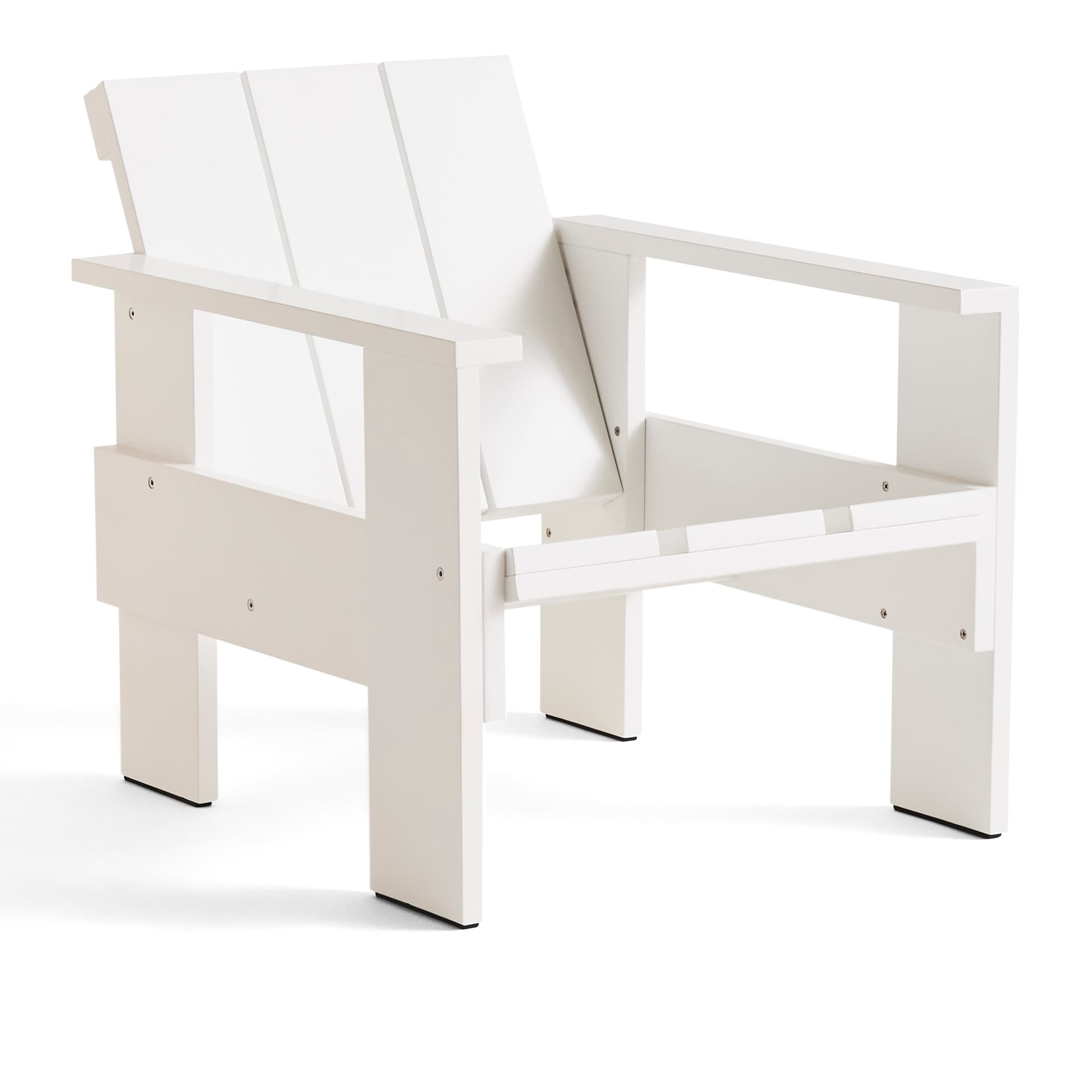 HAY - Crate Lounge Chair / White - Loungestoler - Gerrit Rietveld - Hvit - Tre