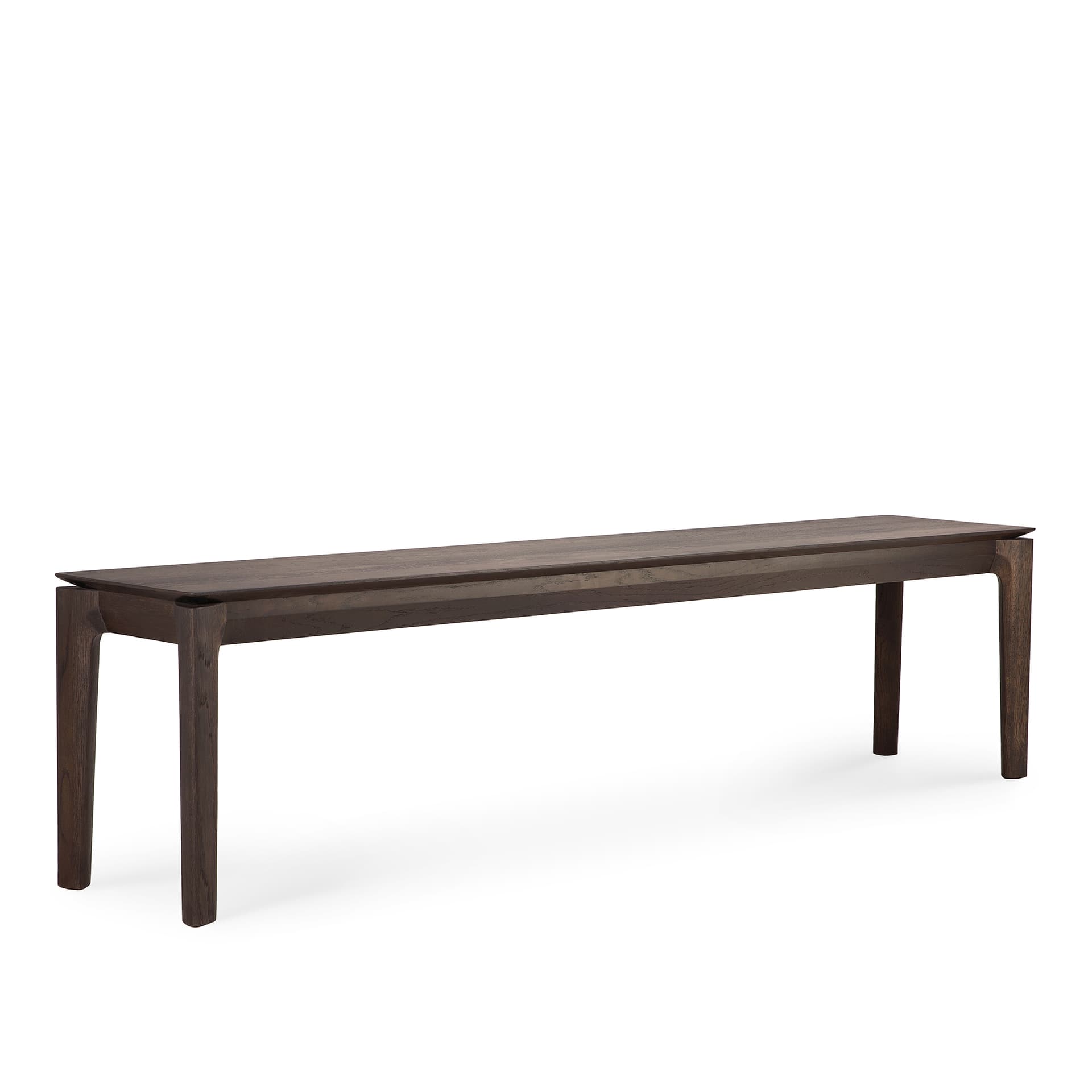 Ethnicraft - Bok Bench - Varnished Oak - Brown -186 x 35 cm - Benker - Alain Van Havre - Brun - Tre