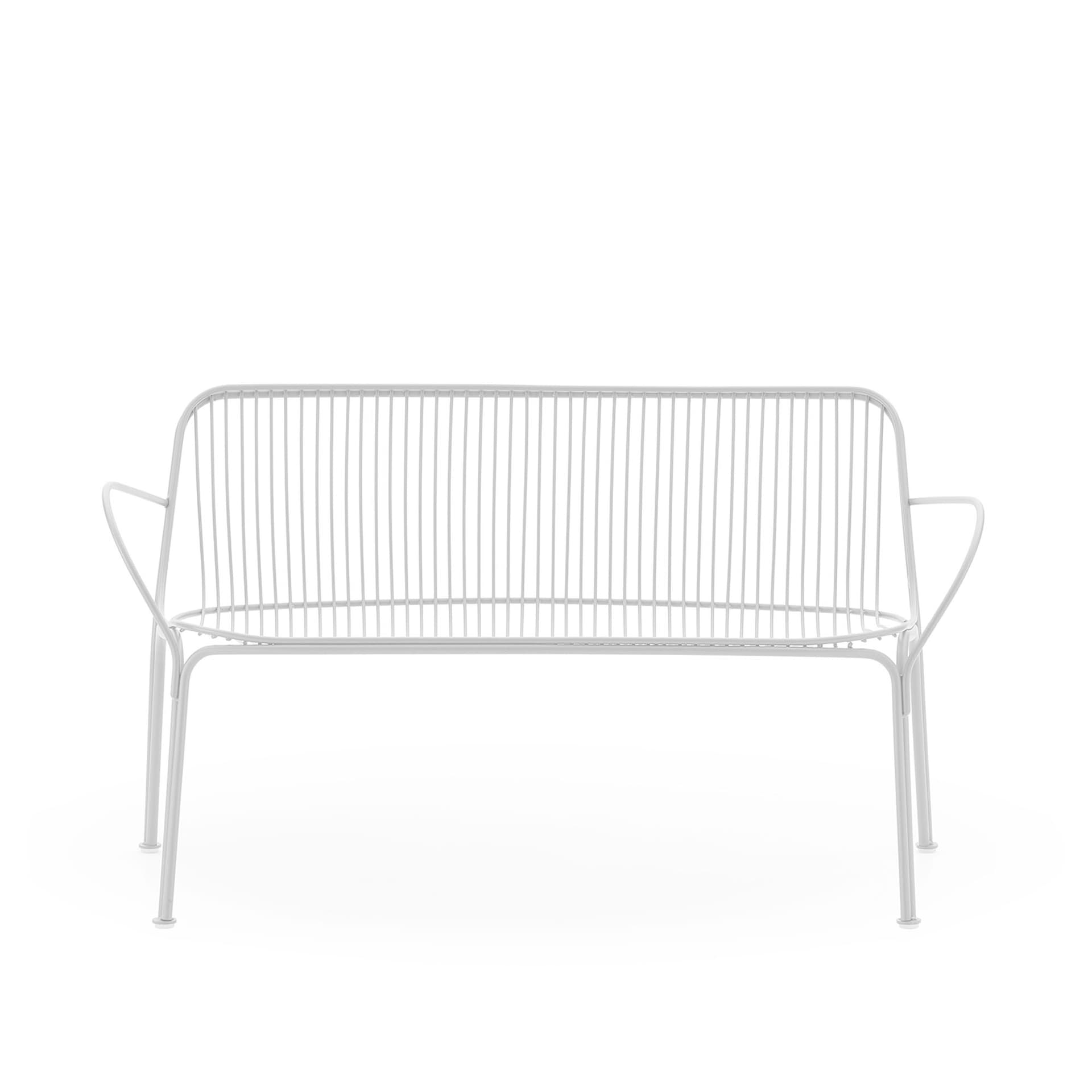 Kartell - Hiray Sofa White - Utendørs sofaer - Ludovica + Roberto Palomba - Metall