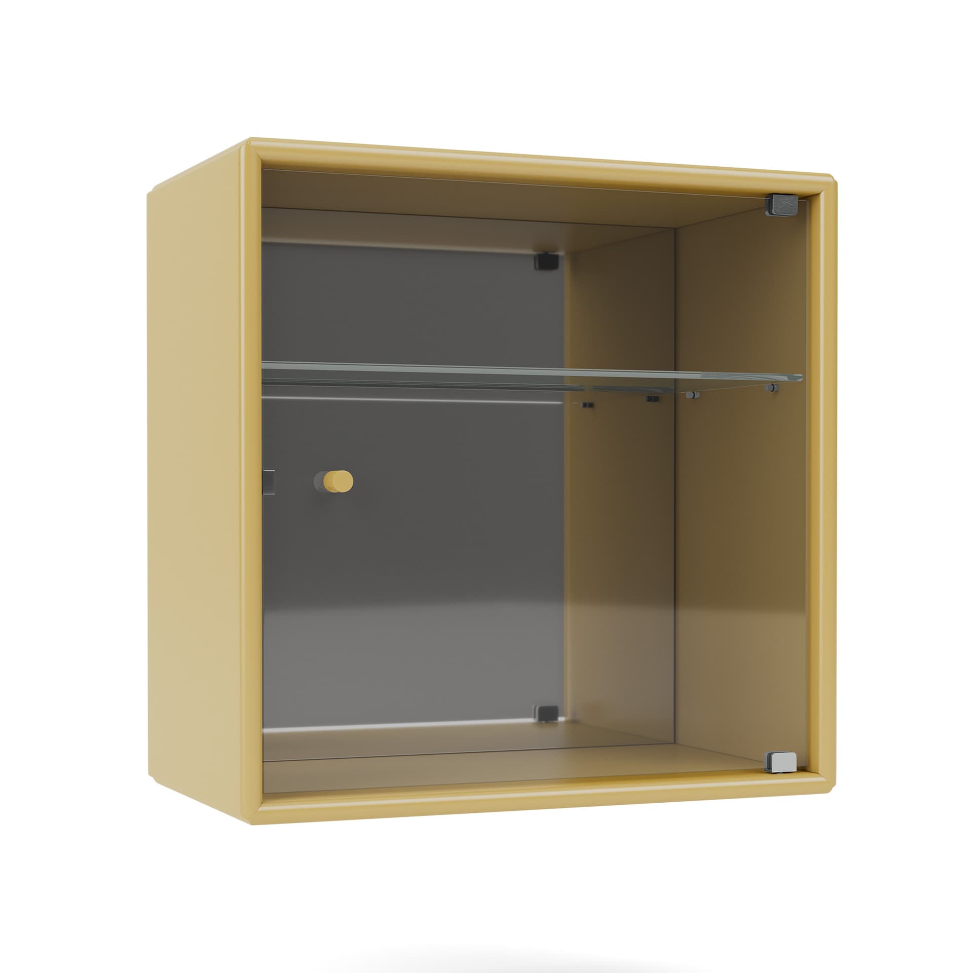 Montana - Perfume Cabinet With Mirror 157-Cumin 04 Suspension Rails - Oppbevaringsskap - Peter J. Lassen - Glass/Tre