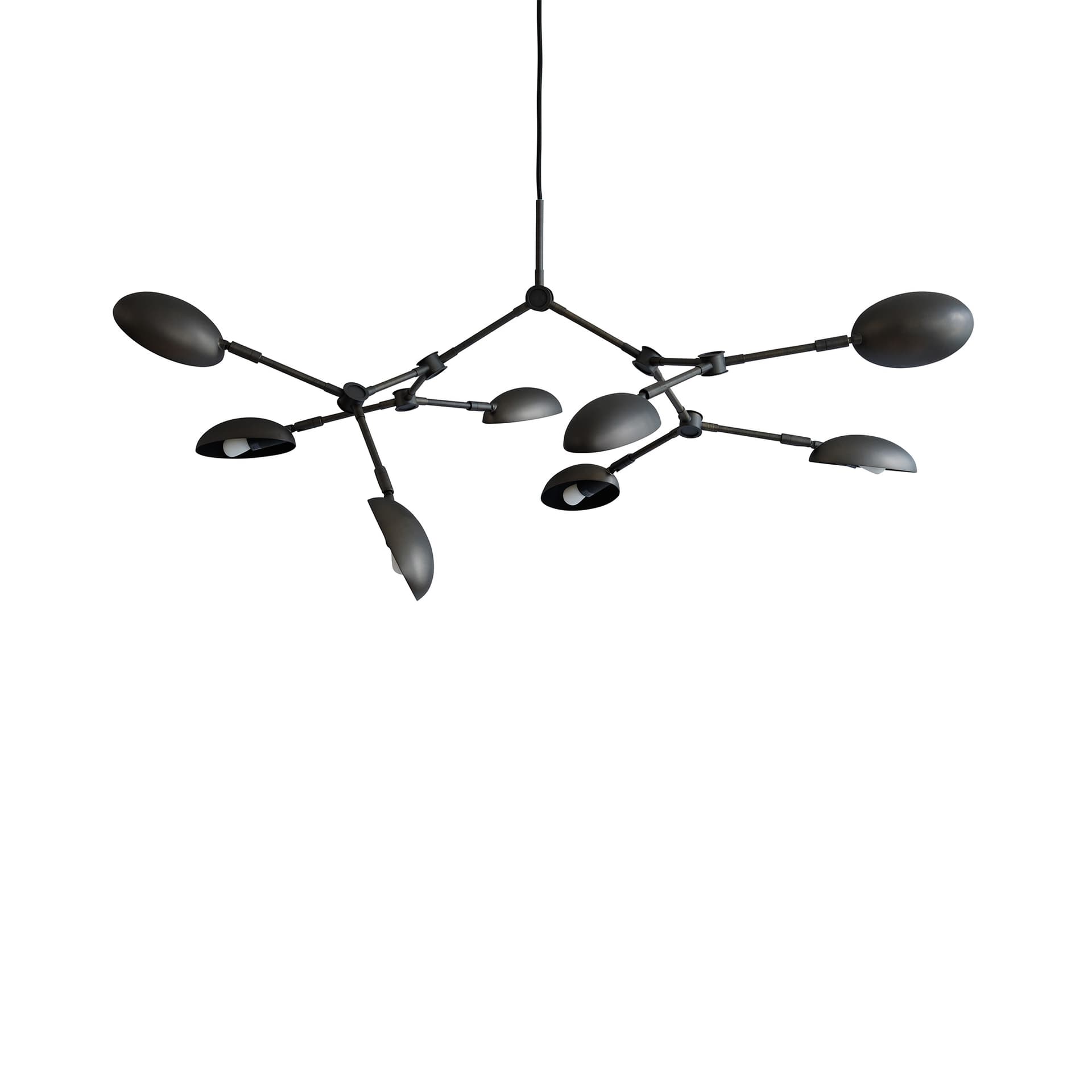 101 Copenhagen - Drop Chandelier Mini Bronze - Lysekroner - Kristian Sofus Hansen,Tommy Hyldahl - Bronse