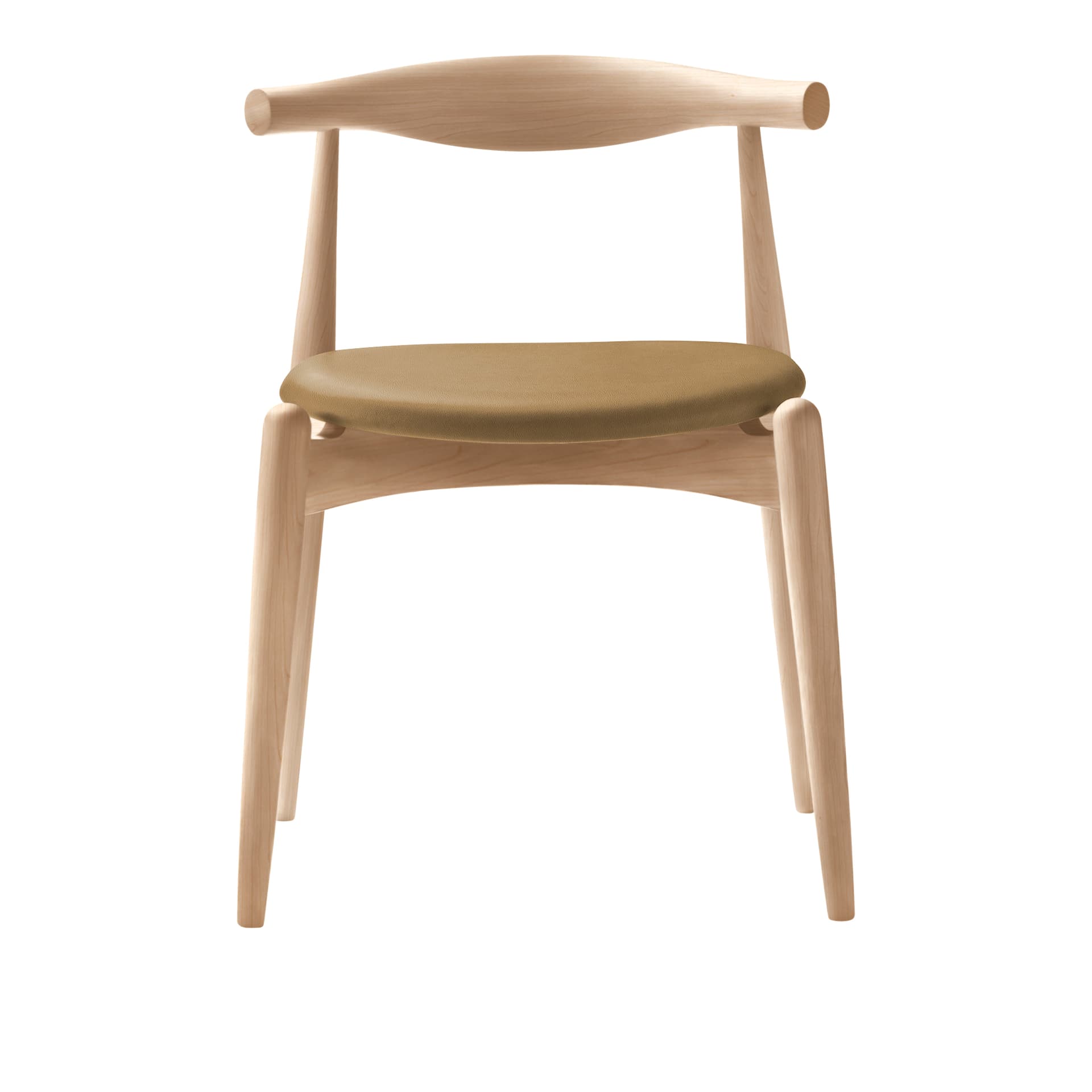 Carl Hansen - CH20, Oljad Bok, Lädergrupp B Thor - 325 - Spisestoler - Hans J. Wegner - Tre farget - Tre