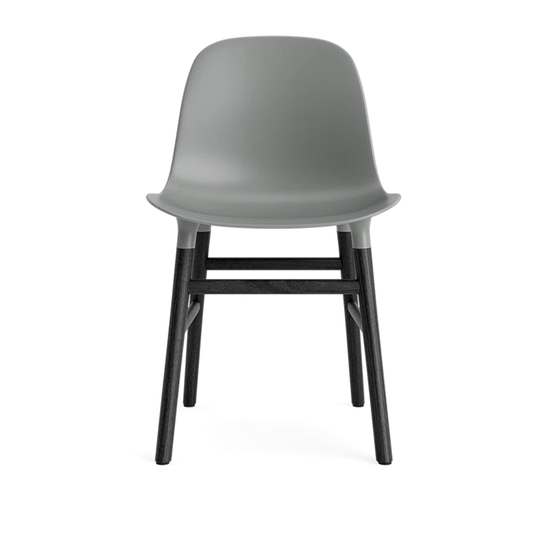 Normann Copenhagen - Form Chair Black Oak Grey - Spisestoler - Simon Legald - Grå - Tre/Plast
