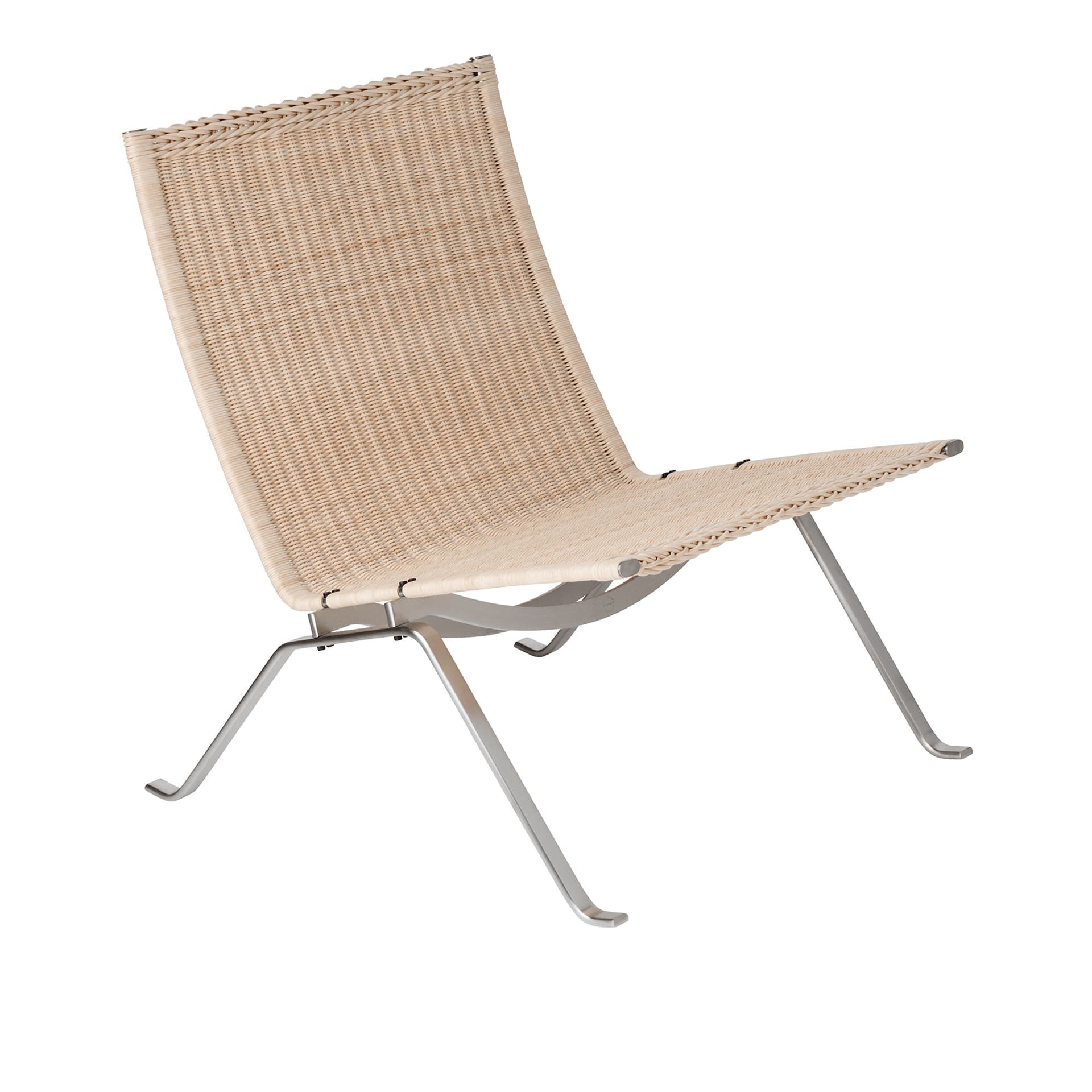 Fritz Hansen - PK22 - Rotting - Lenestoler - Poul Kjærholm - Tre farget - Metall/Tre