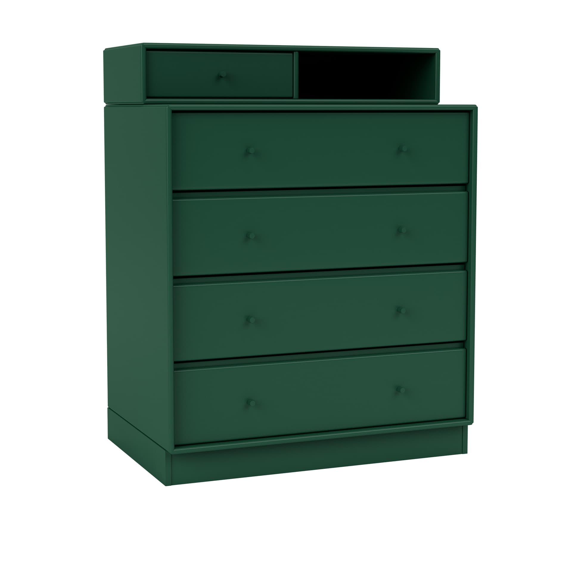 Montana - Keep Chest Of Drawers 136-Pine 07 Plinth 7 cm - Skjenker - Peter J. Lassen - Grønn - Tre