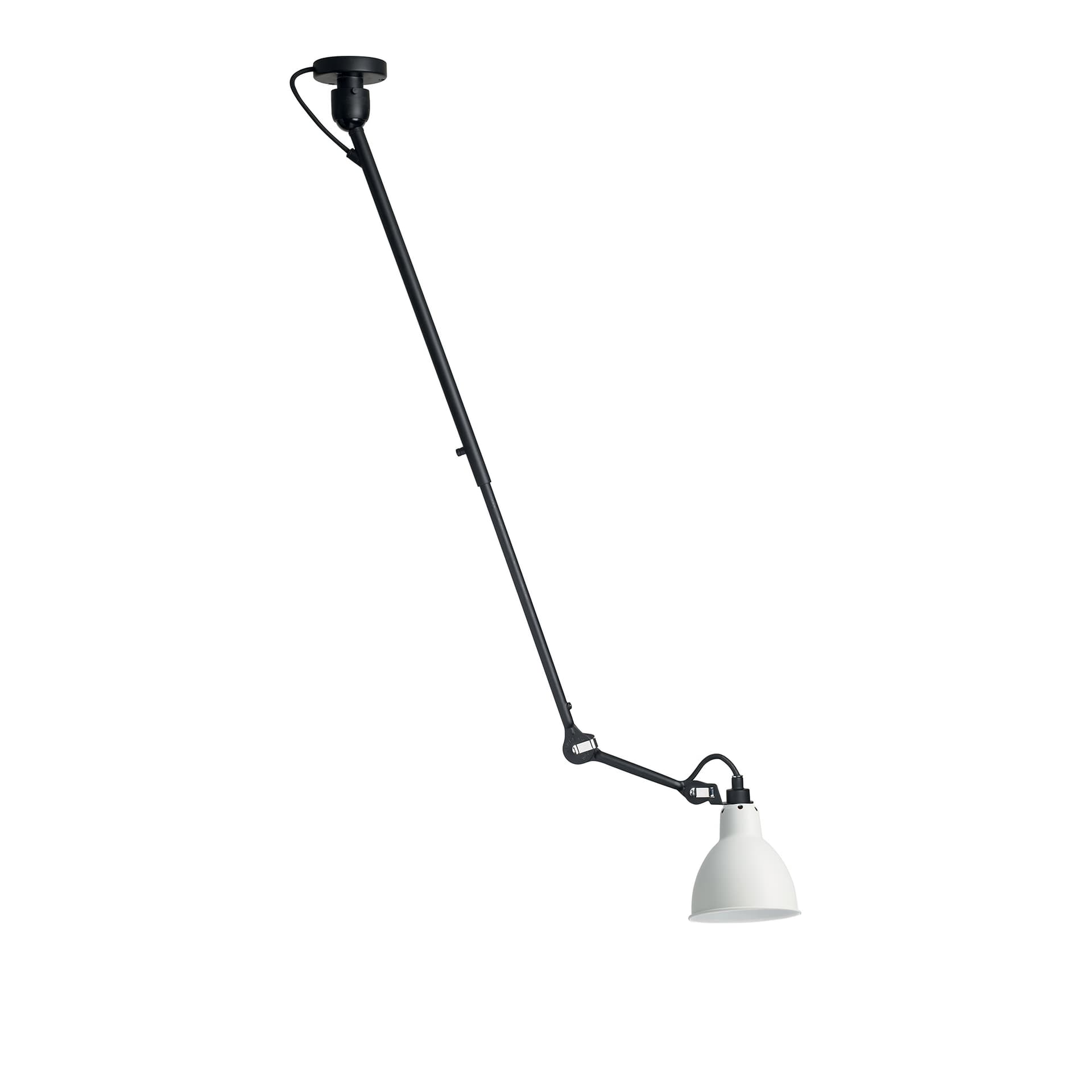 Lampe Gras - 302 Taklampe Svart/Hvit