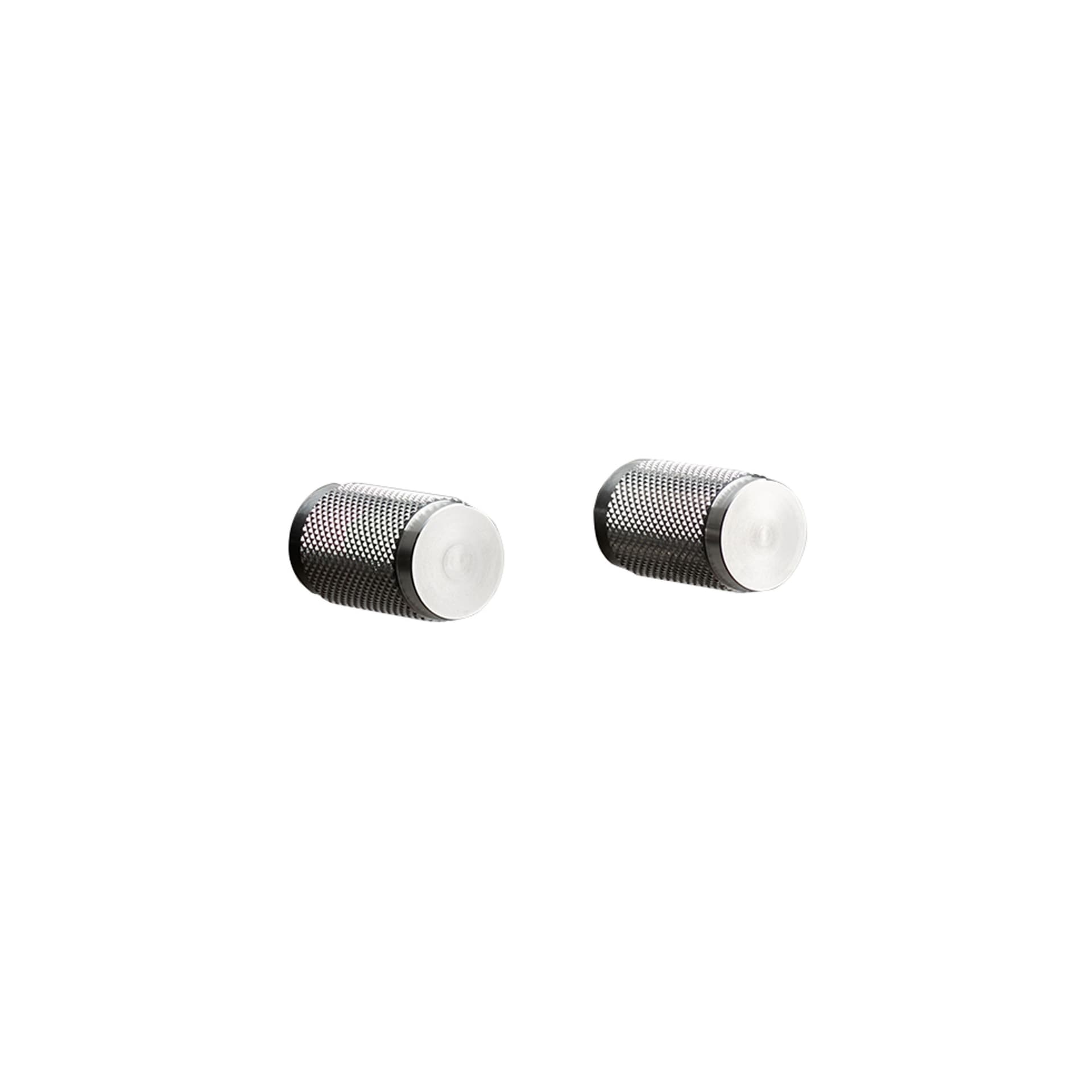 Buster + Punch - Furniture Knob, Steel (Boxed Set of 2) - Knotter - Massimo Buster Minale - Sølv