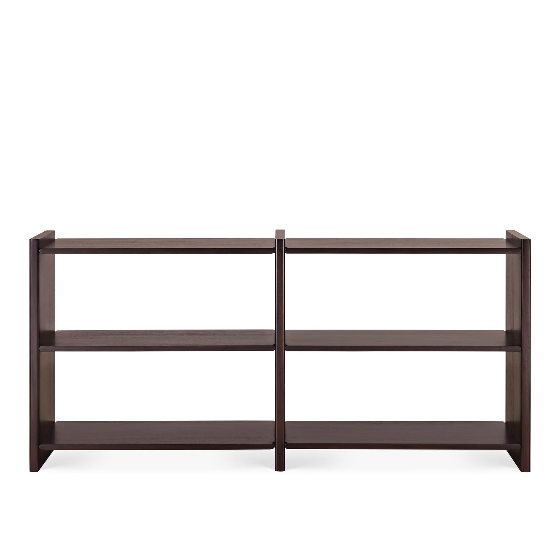 Ethnicraft - Mortise hylle 175x41x82 cm mahogni rose brown - Hyller - Juntos Projects - Brun - Tre
