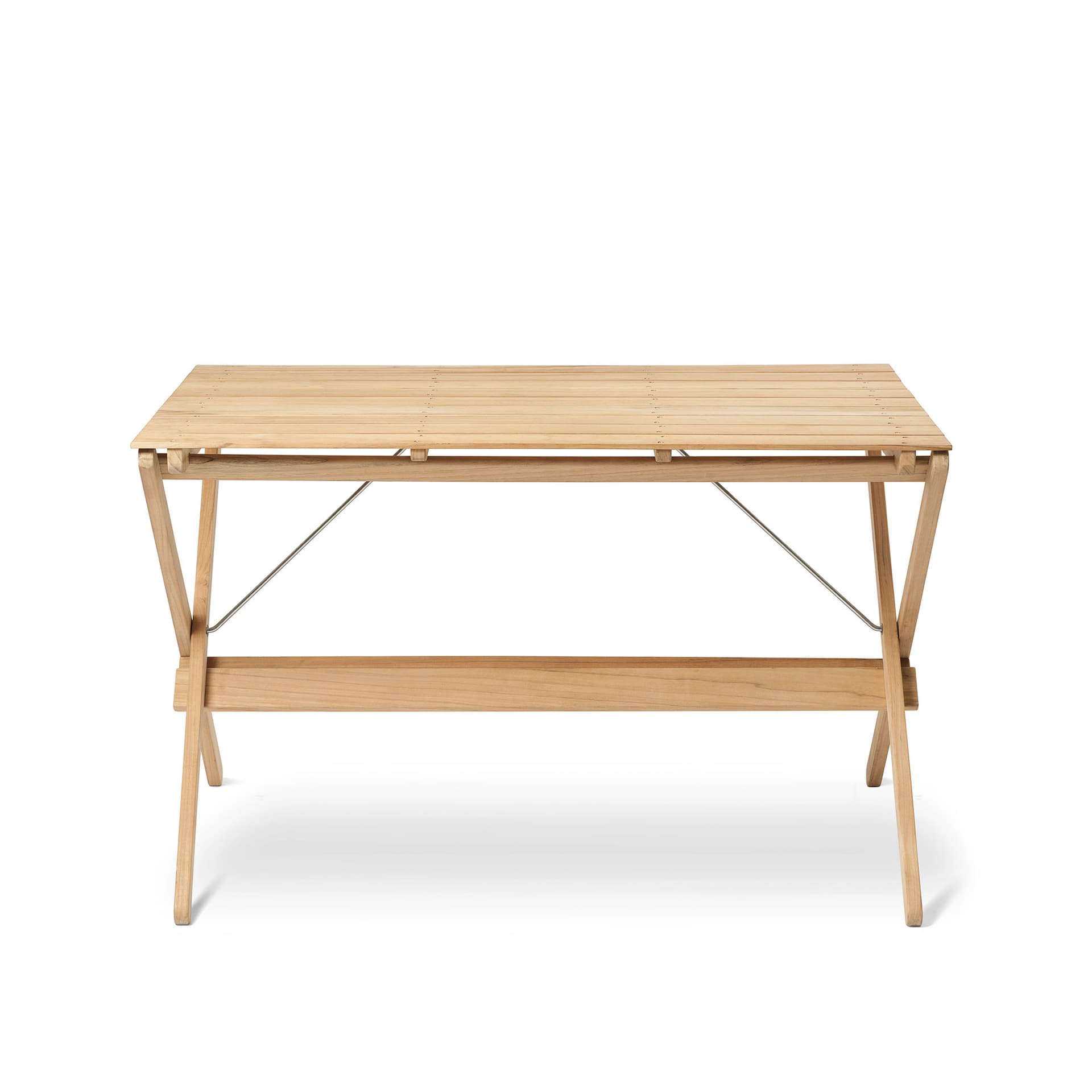 Carl Hansen - BM3670 - Utendørs spisebord - Børge Mogensen - Metall/Tre