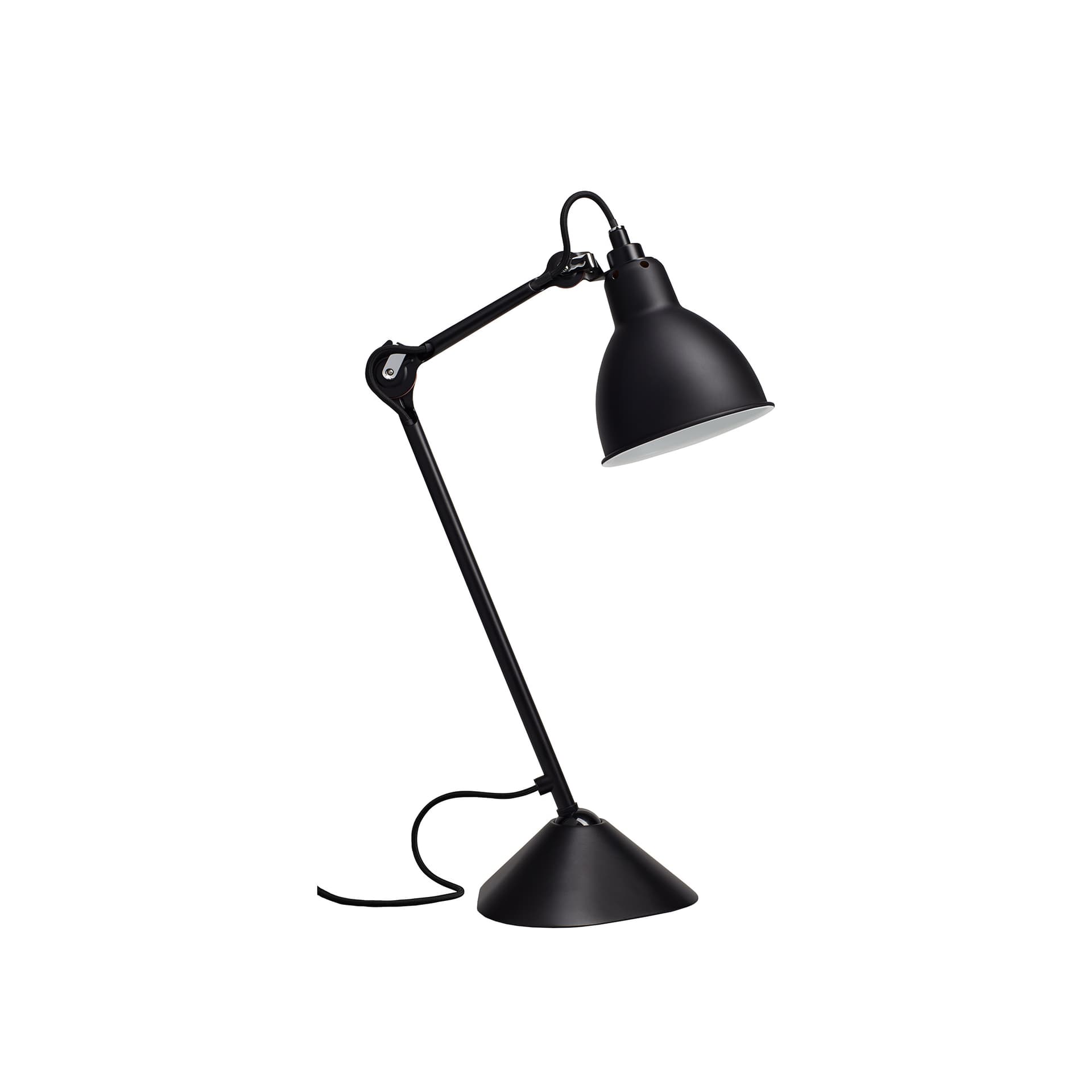 Lampe Gras - 205 Bordlampe Svart/Svart