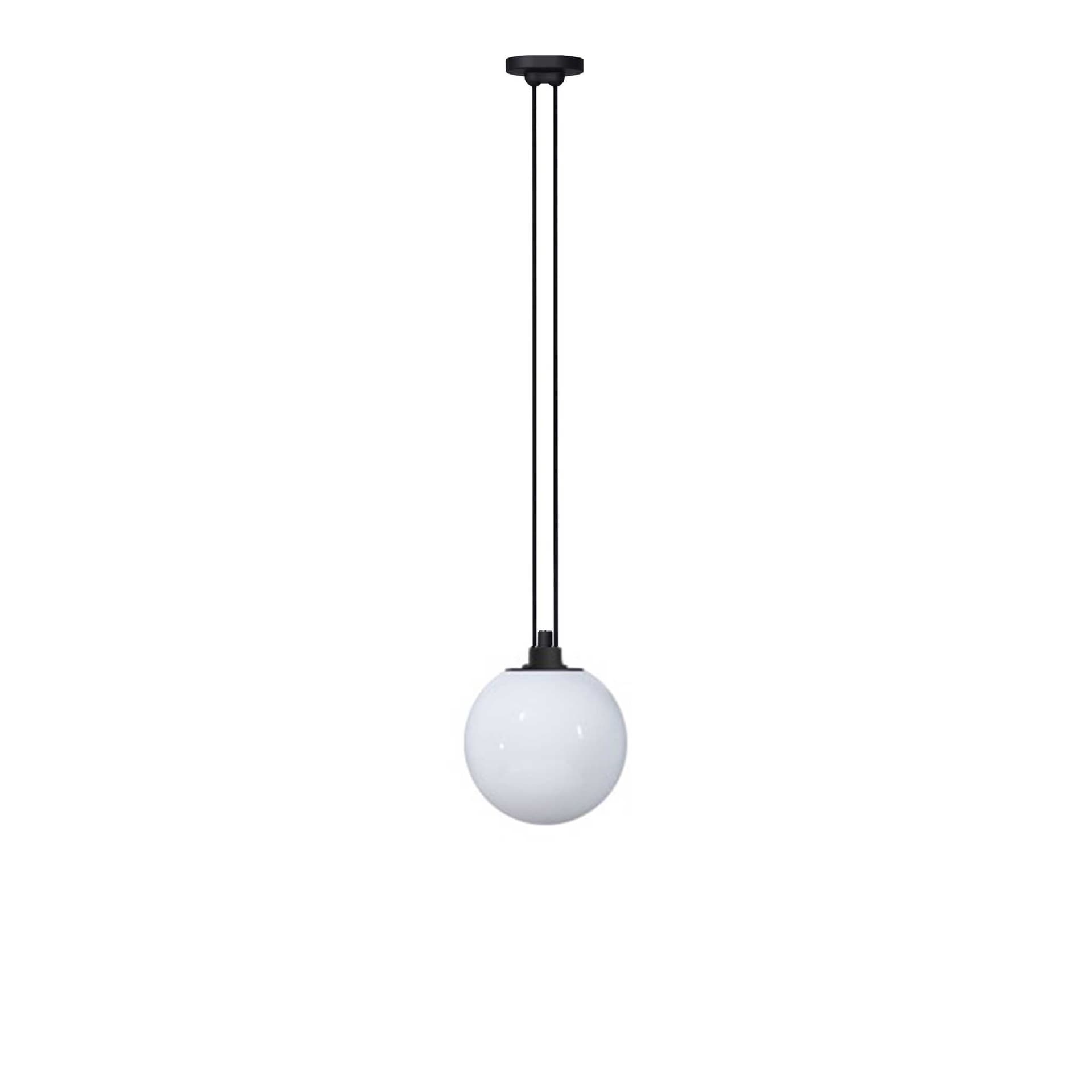 DCWéditions - Les Acrobates De Gras 322 Glass Ball Ø250 - Pendellamper - Bernard-Albin Gras - Gjennomsiktig