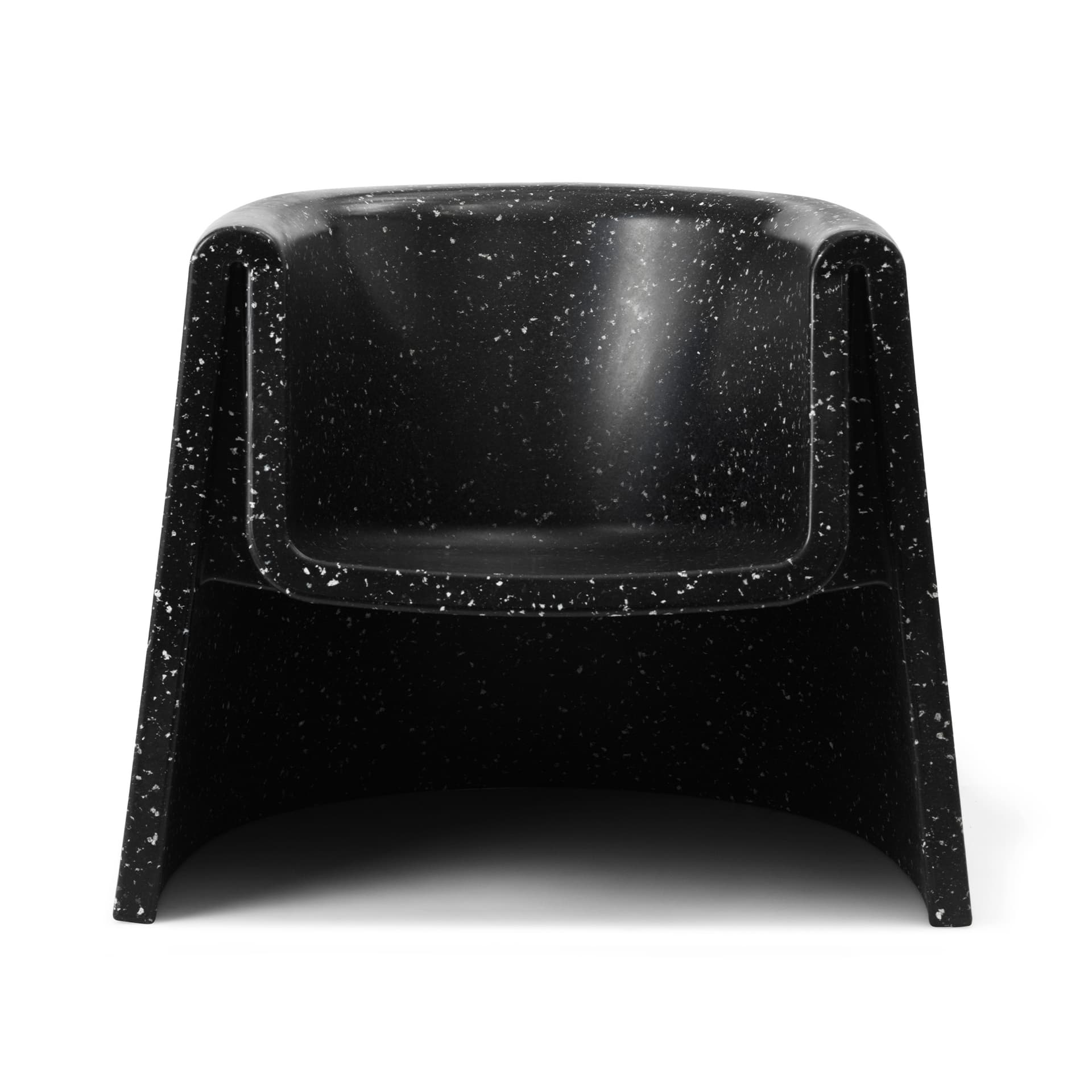 Normann Copenhagen - Bit Lounge Chair Black - Lenestoler - Simon Legald - Svart - Plast