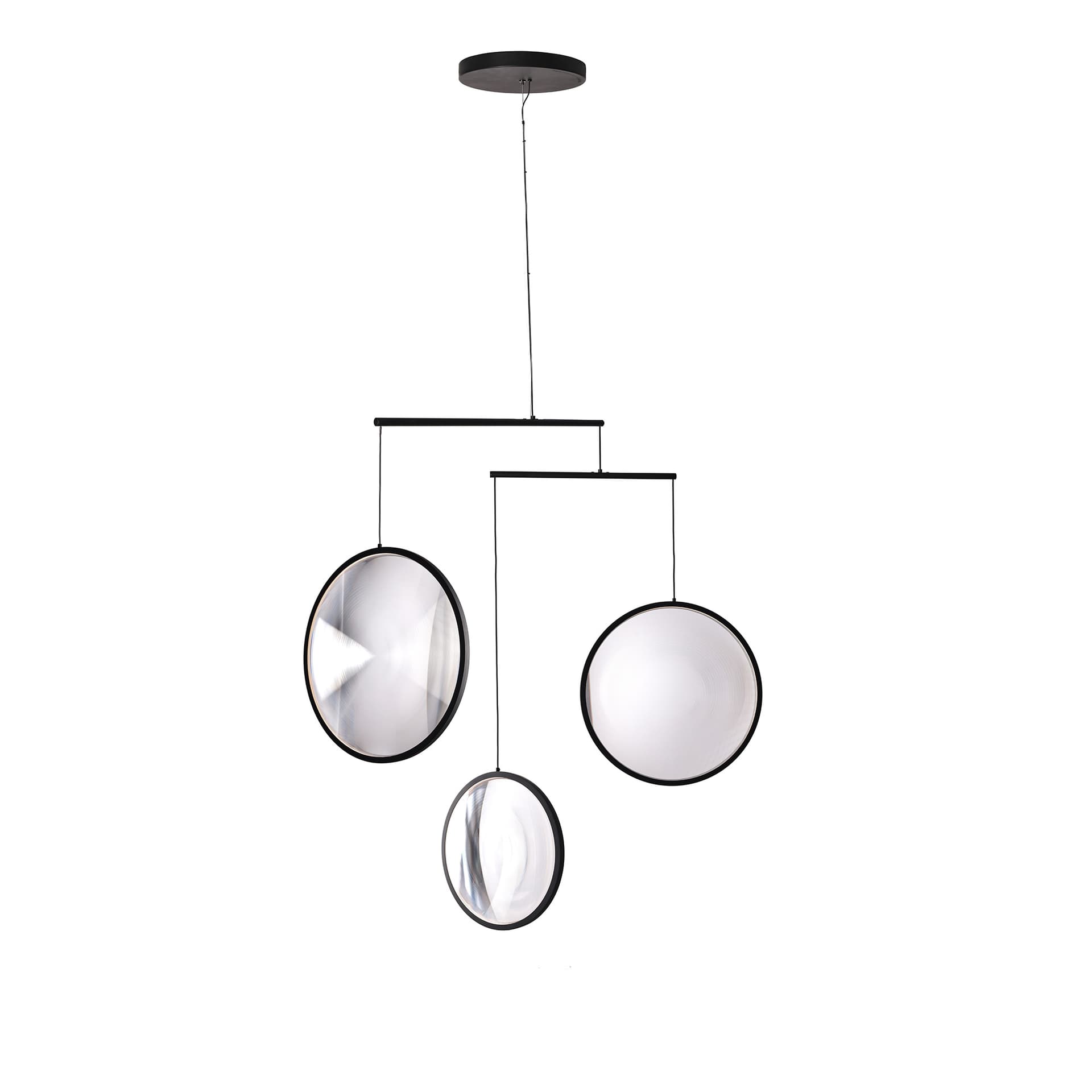 Focus 3 Pendel Black DCW - Stue - Aluminium