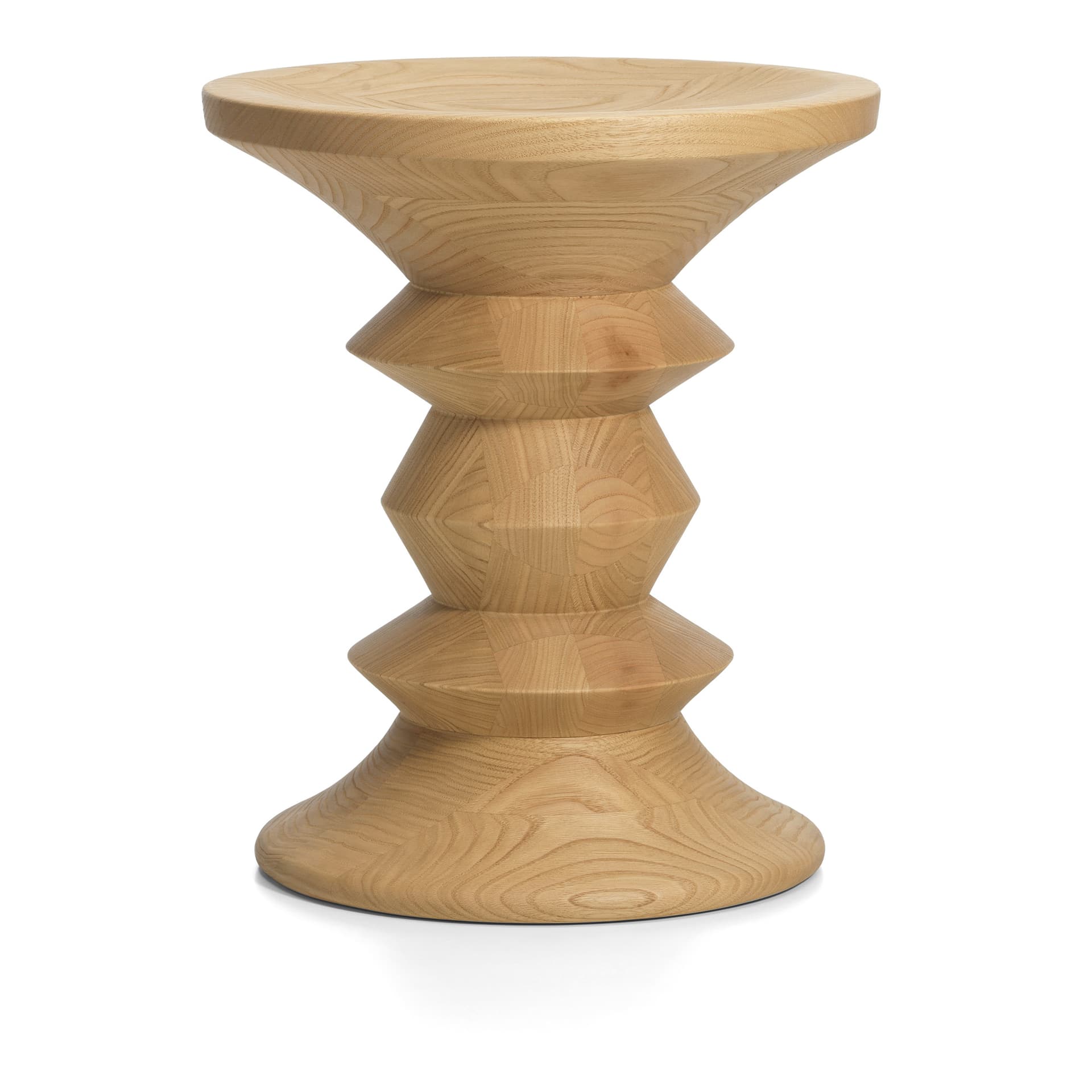 Vitra - Eames Stool, Model A Natural Chestnut Hard Wax Oil - Krakker - Charles & Ray Eames - Tre farget - Tre