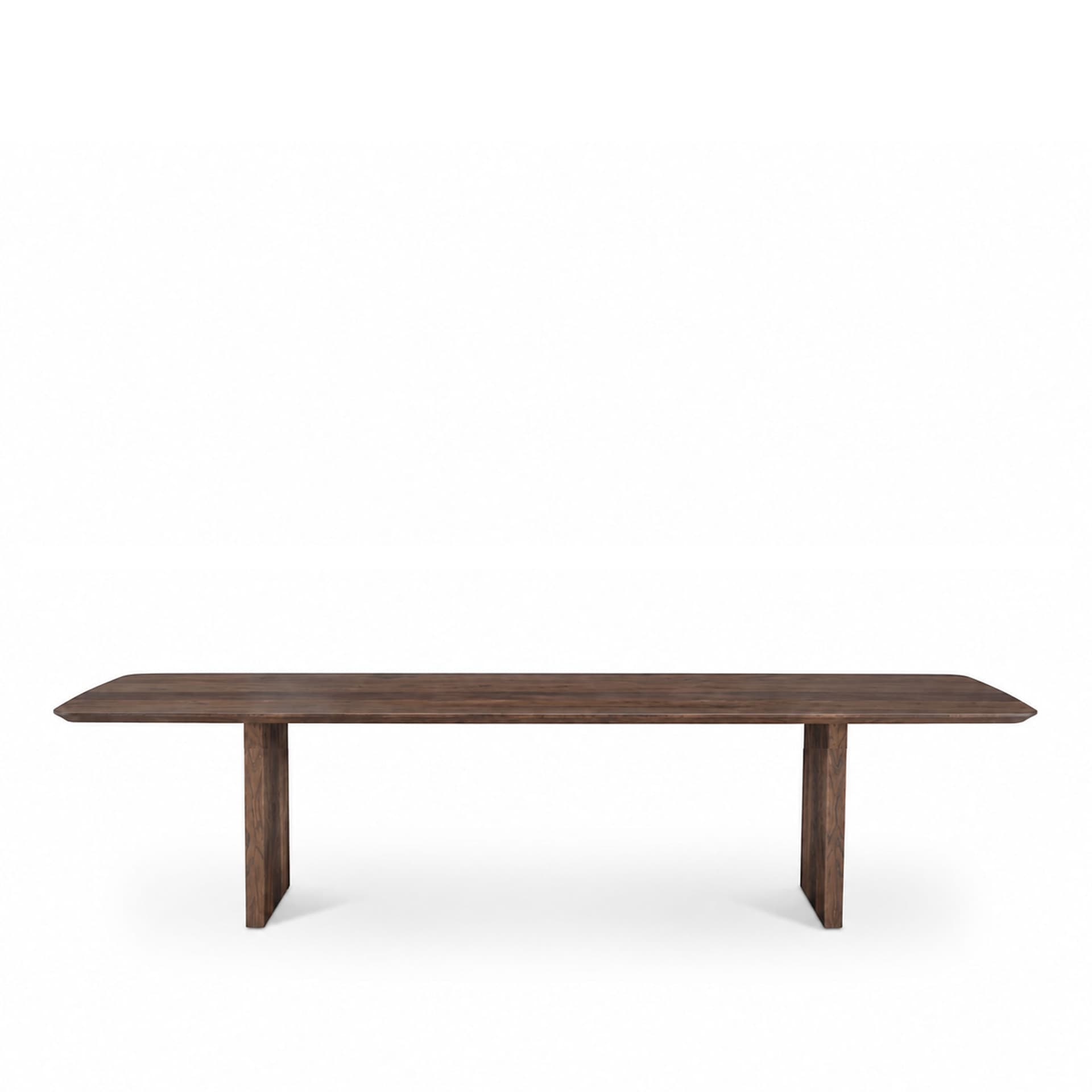 Dk3 - Ten Table 200 x 95 Smoked Oak Oil - Spisebord - Christian Troels,Jacob Plejdrup - Tre farget - Tre
