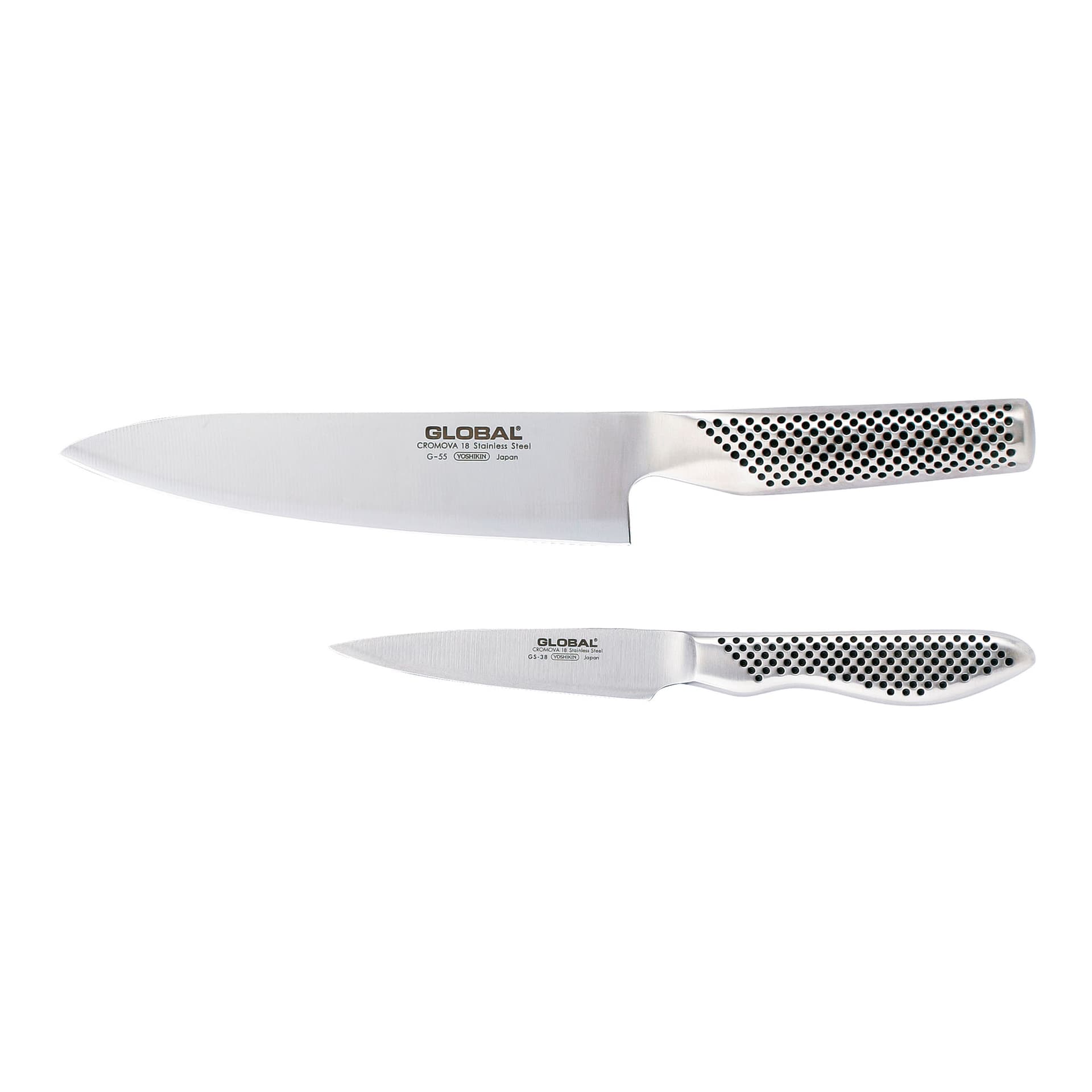 Global - Knivsett 2 deler G-55, GS-38 - Knivsett - Metall
