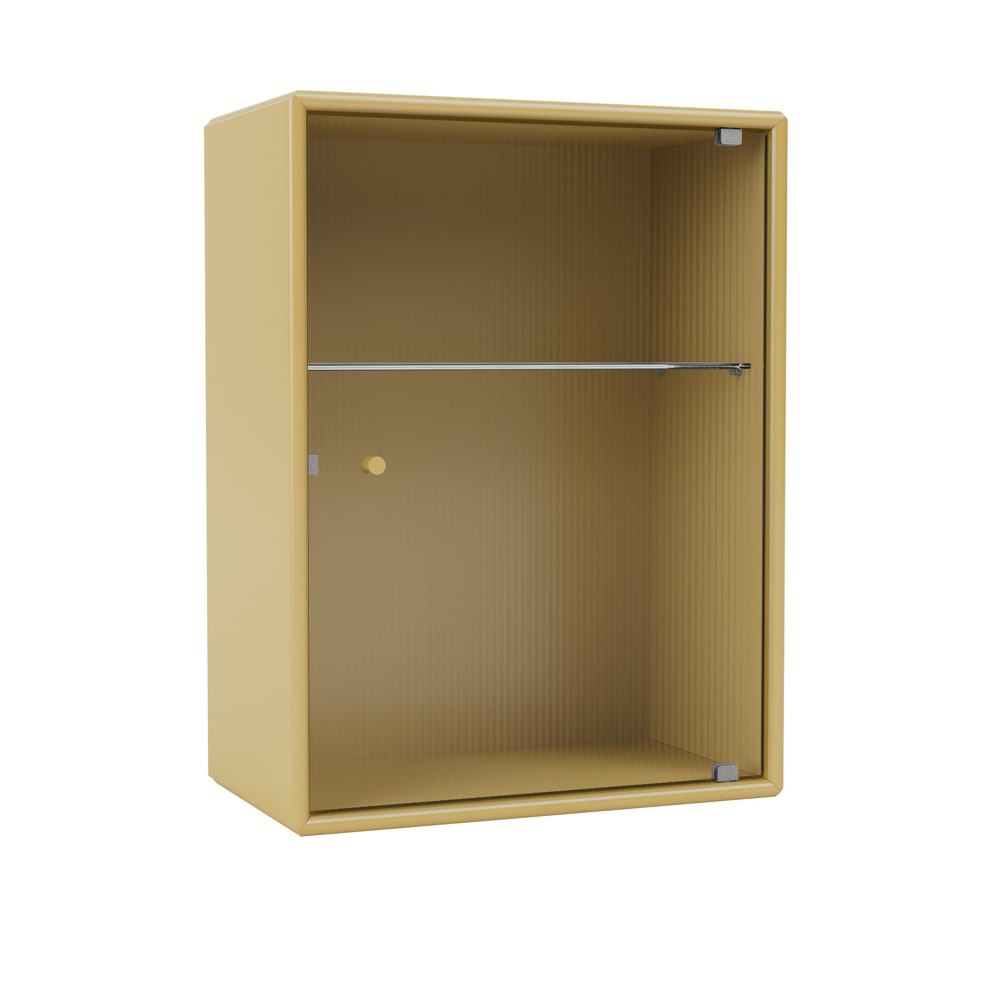 Montana - Ripple – Bathroom Cabinet 157-Cumin 04 Suspension Rails - Oppbevaringsskap - Peter J. Lassen - Gul - Tre