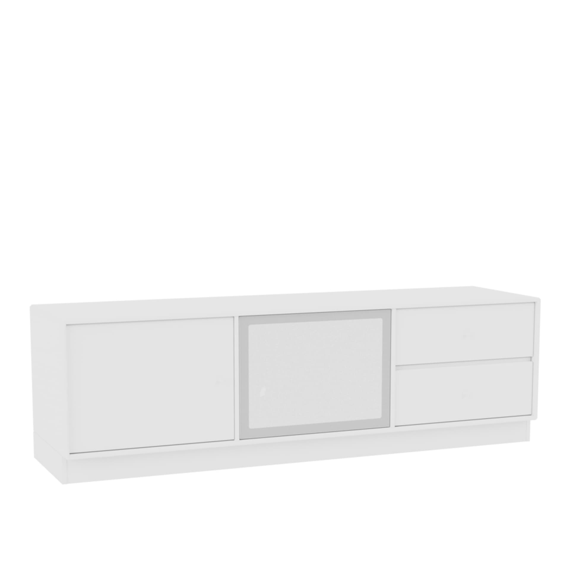 Montana - Octave Vi TV Bench 101-Newwhite 07 Plinth 7 cm - TV-benker - Peter J. Lassen - Hvit - Tre