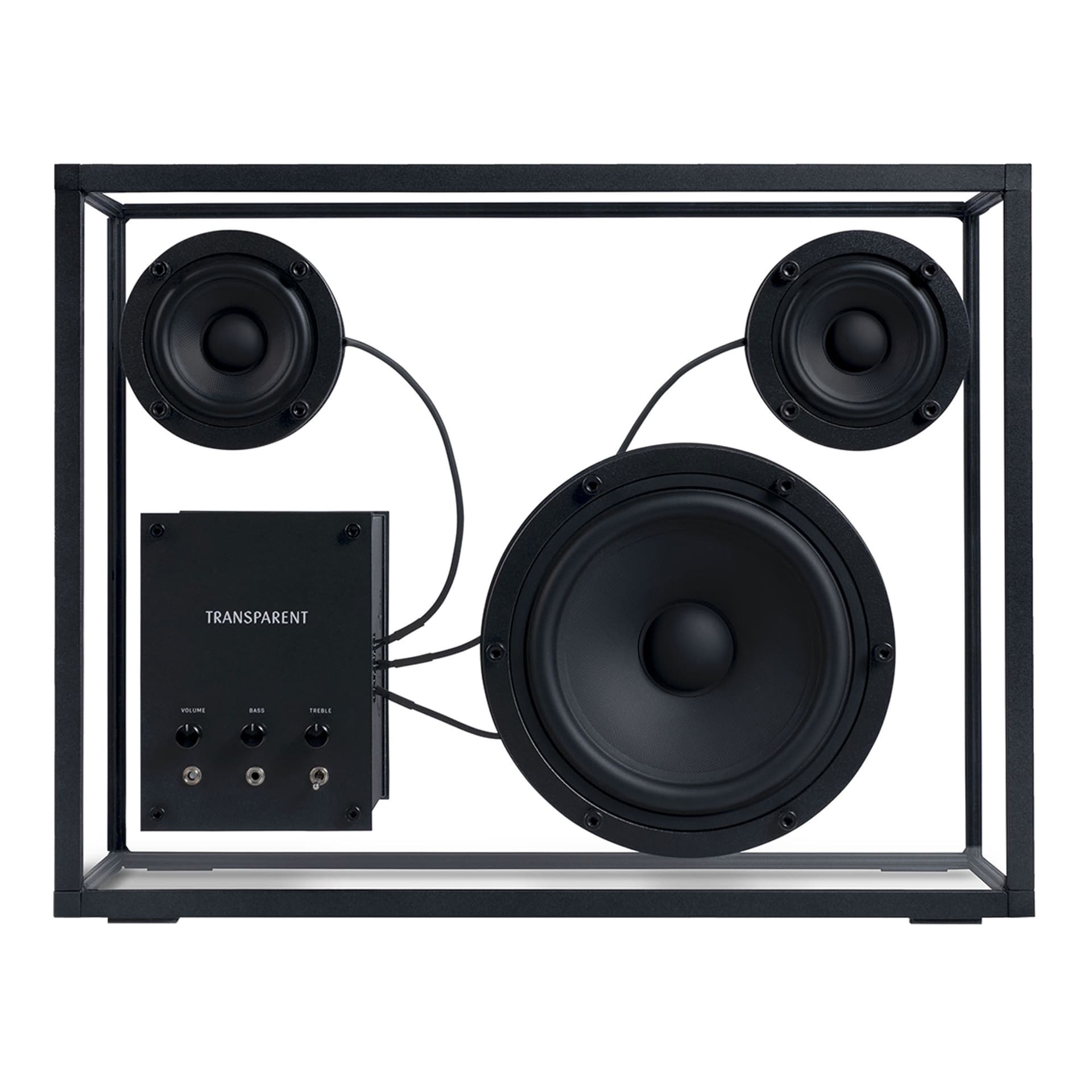 Transparent Sound - Transparent Speaker / Svart - Høyttalere og lydanlegg - Per Brickstad - Svart