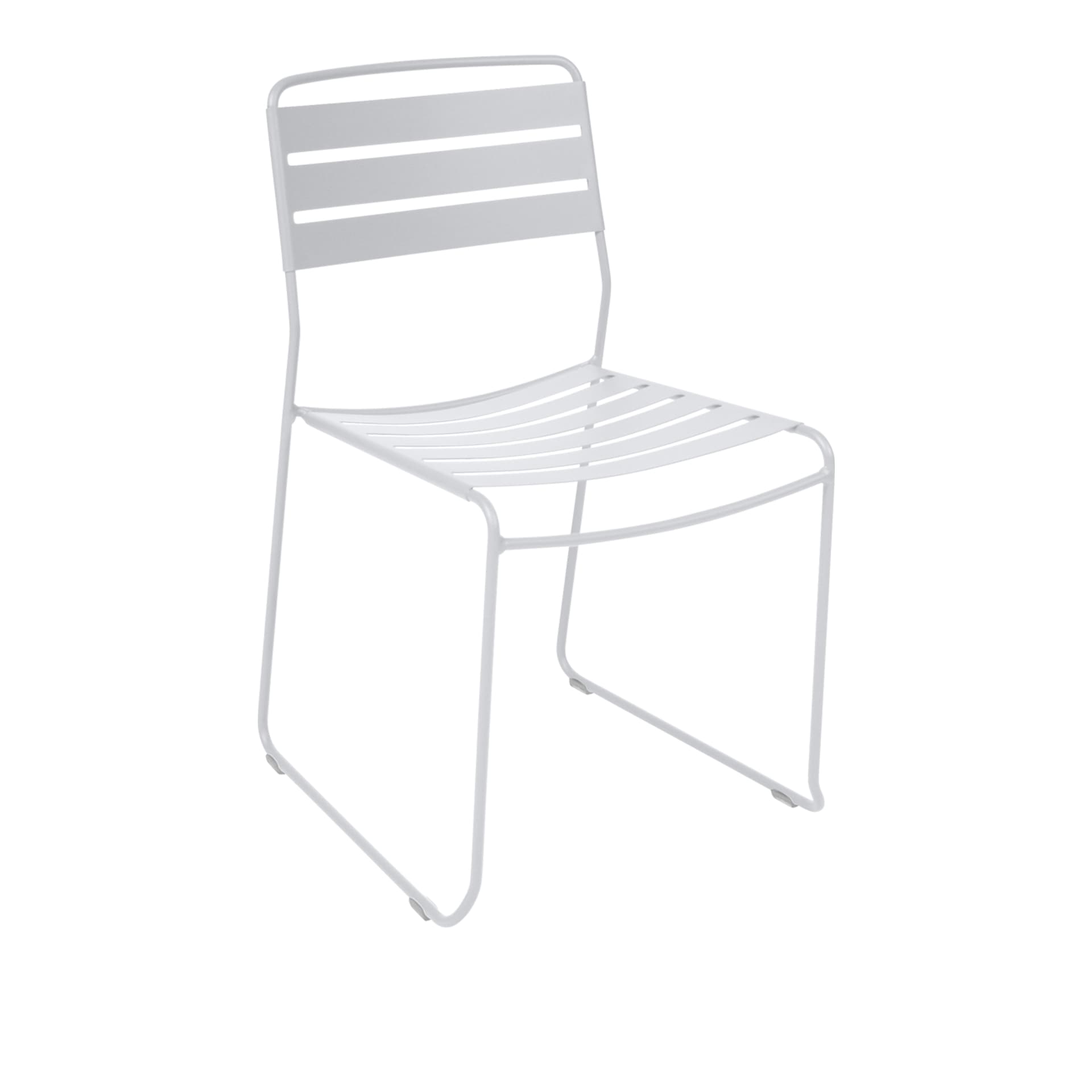 Fermob - Surprising Chair, Cotton White - Utendørs spisebordstoler - Harald Guggenbichler - Hvit - Metall